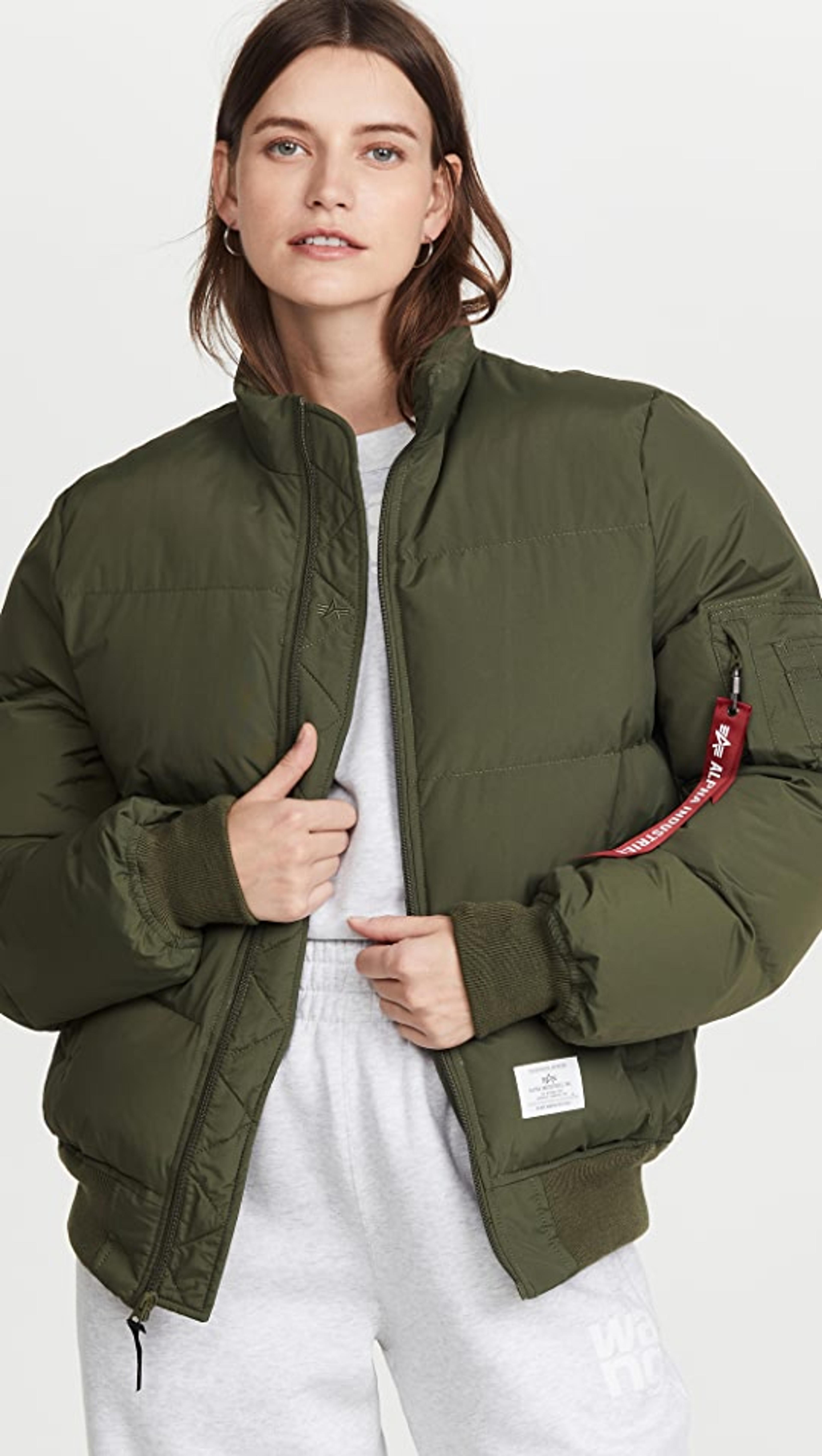 Alpha Industries Ma-1 Quilted Flight Jacket | SHOPBOP