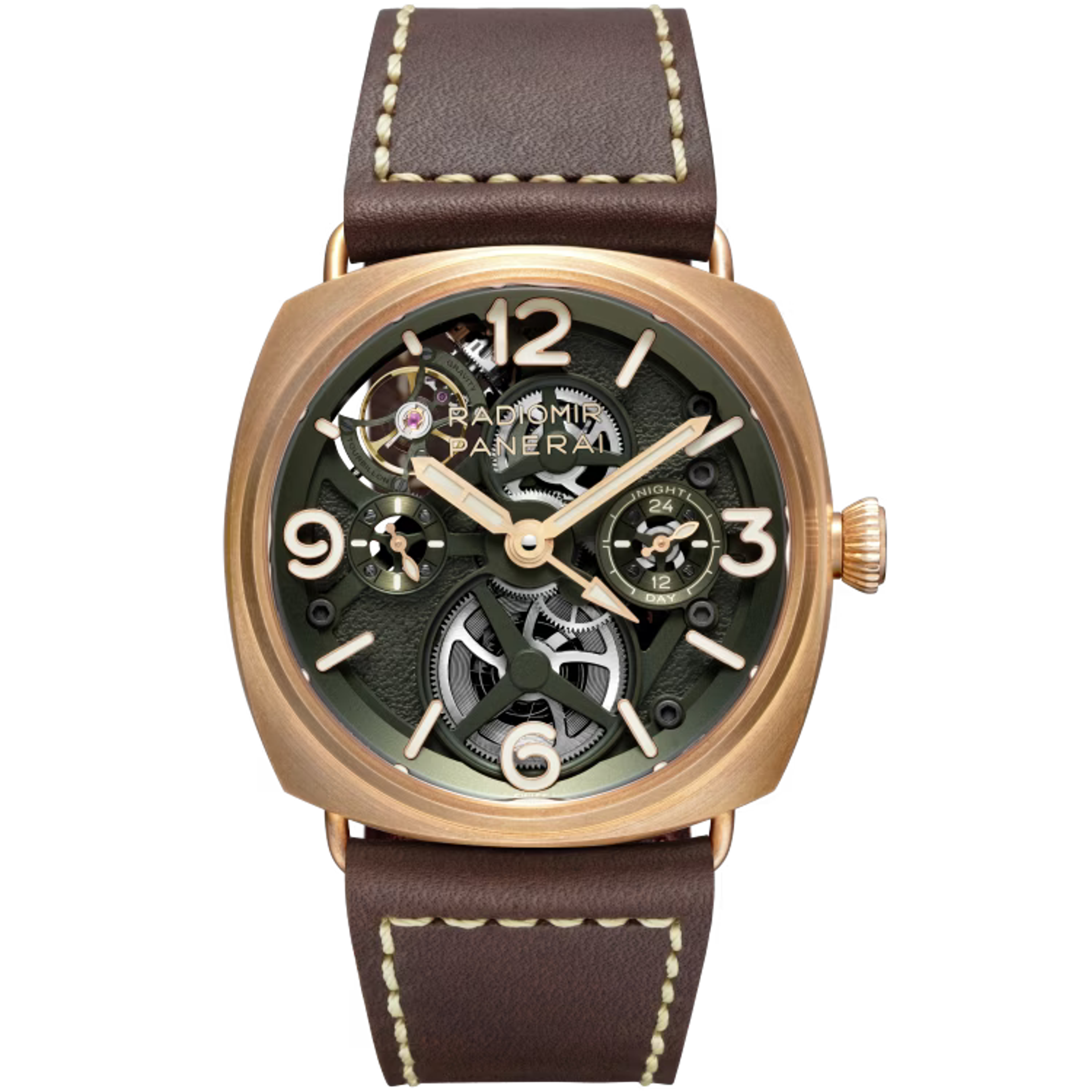 Panerai Radiomir Tourbillon GMT Bronzo PAM 1284 Manual Wind | GB Panerai Official Website