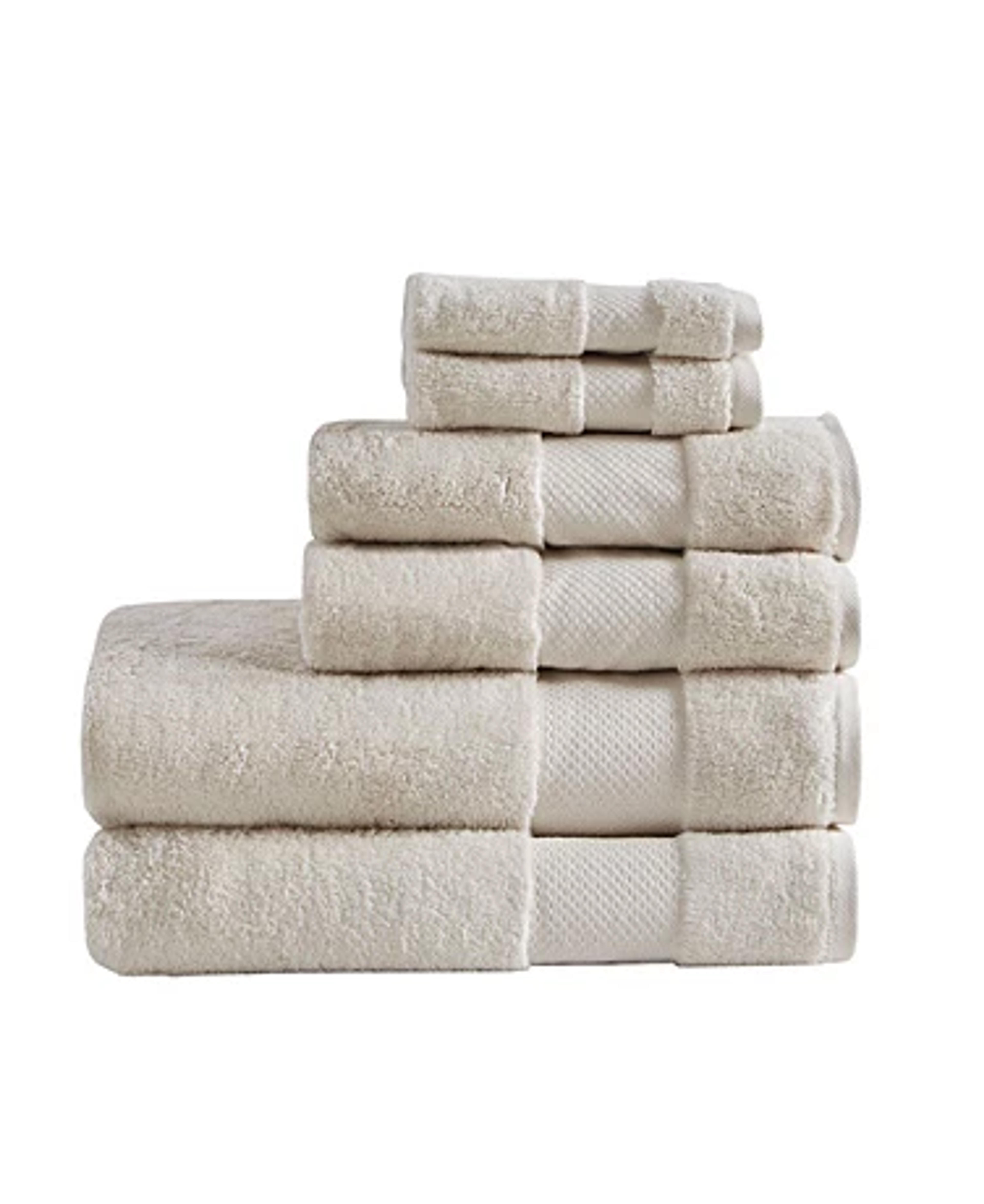 Madison Park Signature Turkish Cotton 6-Pc. Bath Towel Set - Macy's