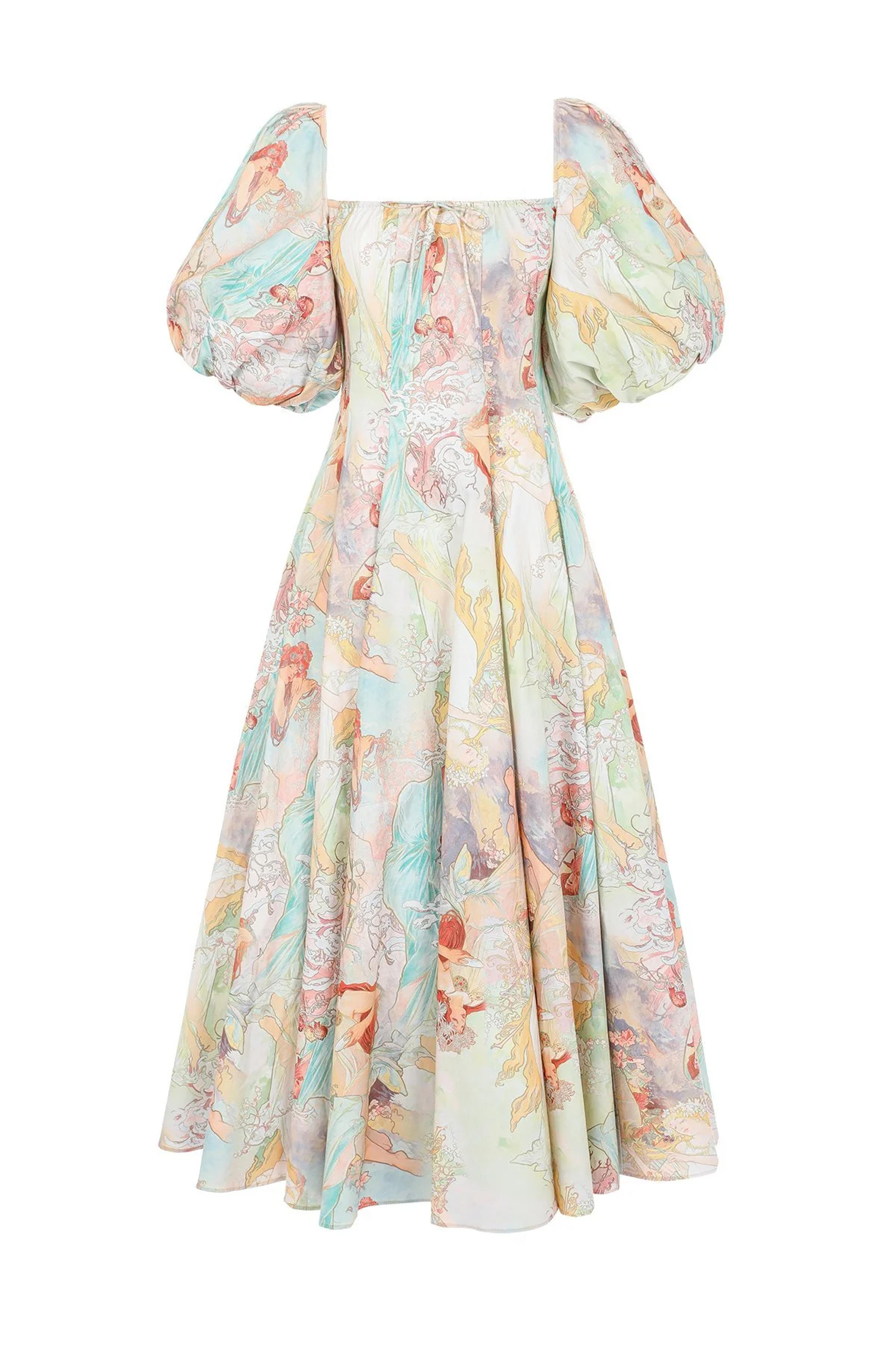 The Mucha Day Dress – Selkie