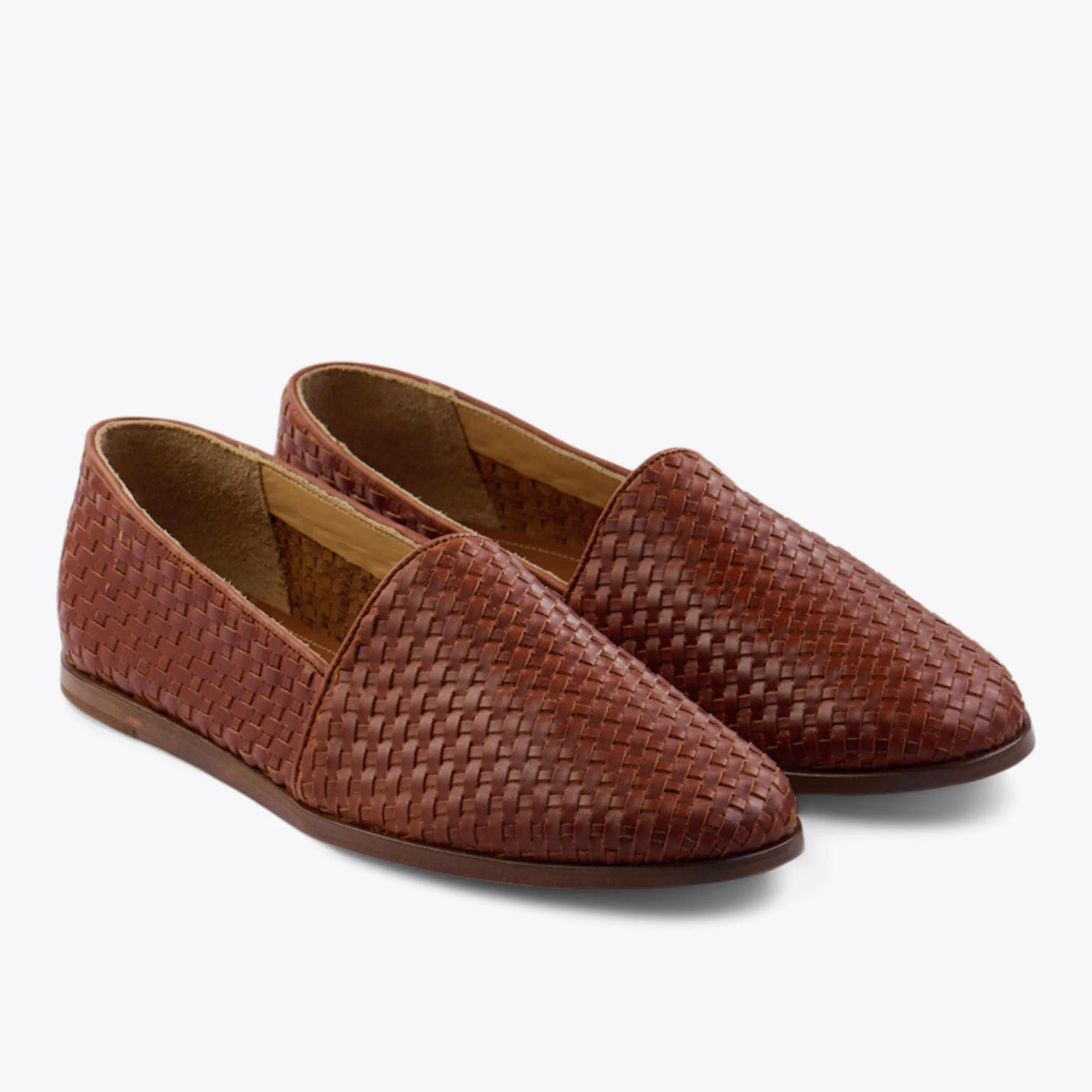 Alejandro Woven Slip On Woven Brandy - 9.5