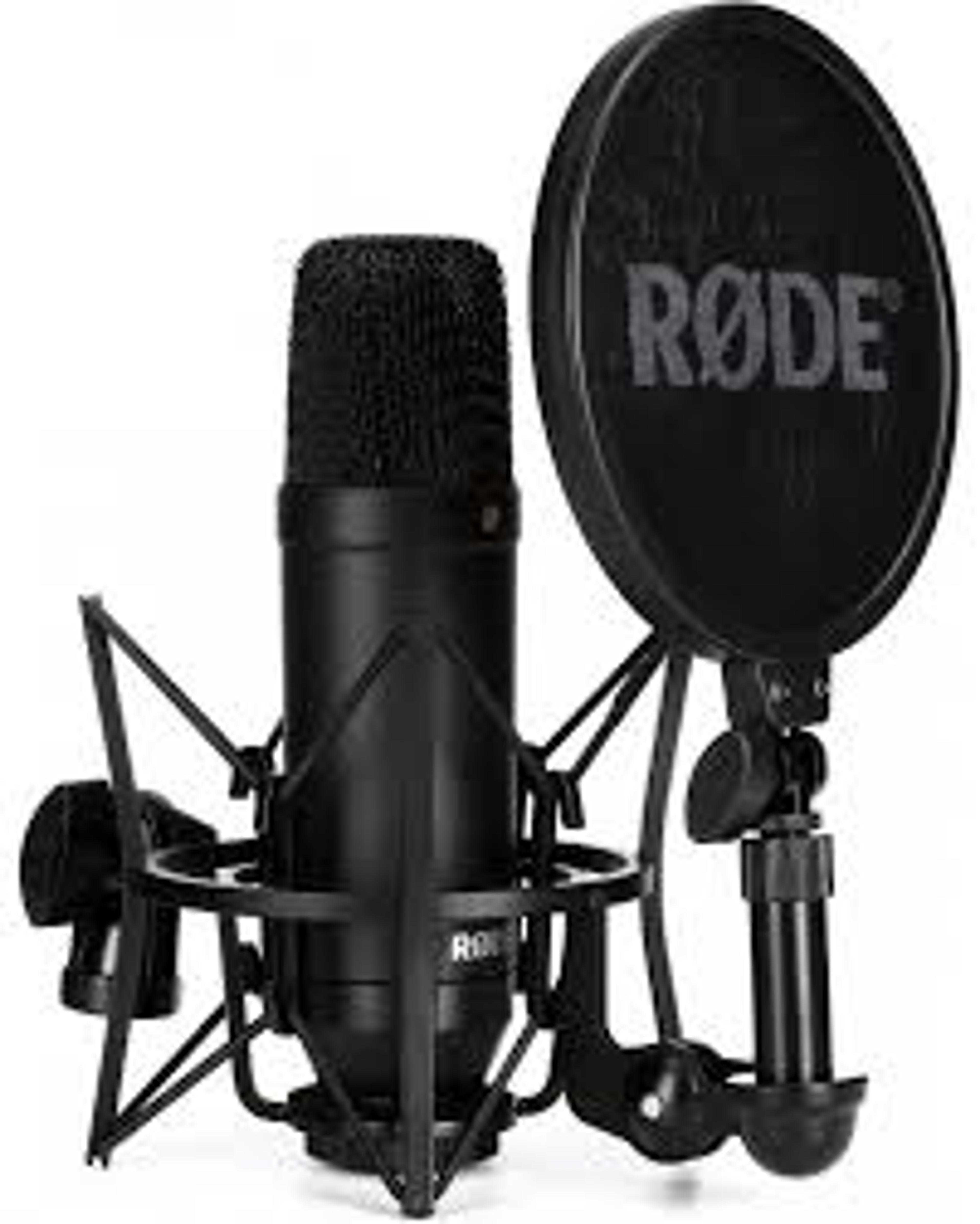 Studio Condenser Microphone Rode NT1 5th Diaphragm Cardioid