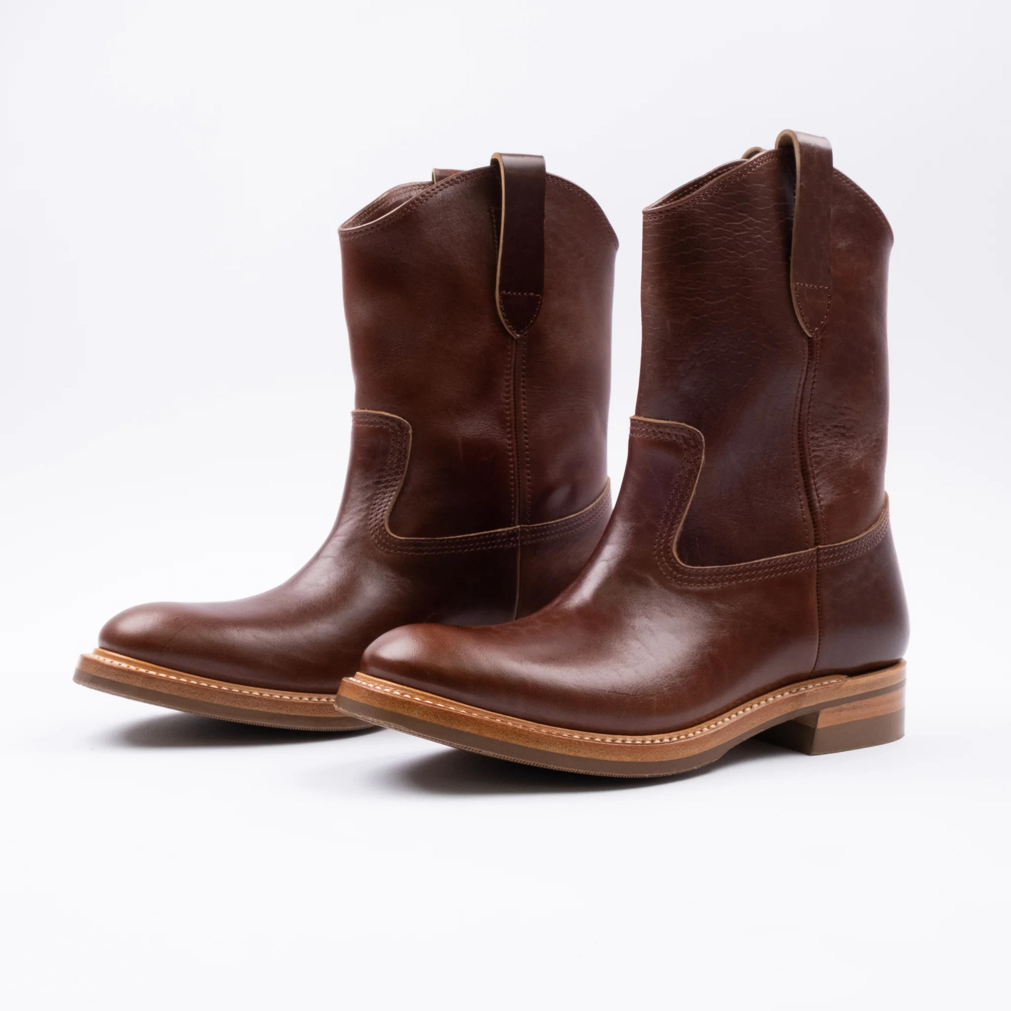 John Lofgren Duke Roper Boots | Shinki Hikaku Horsebutt Timber