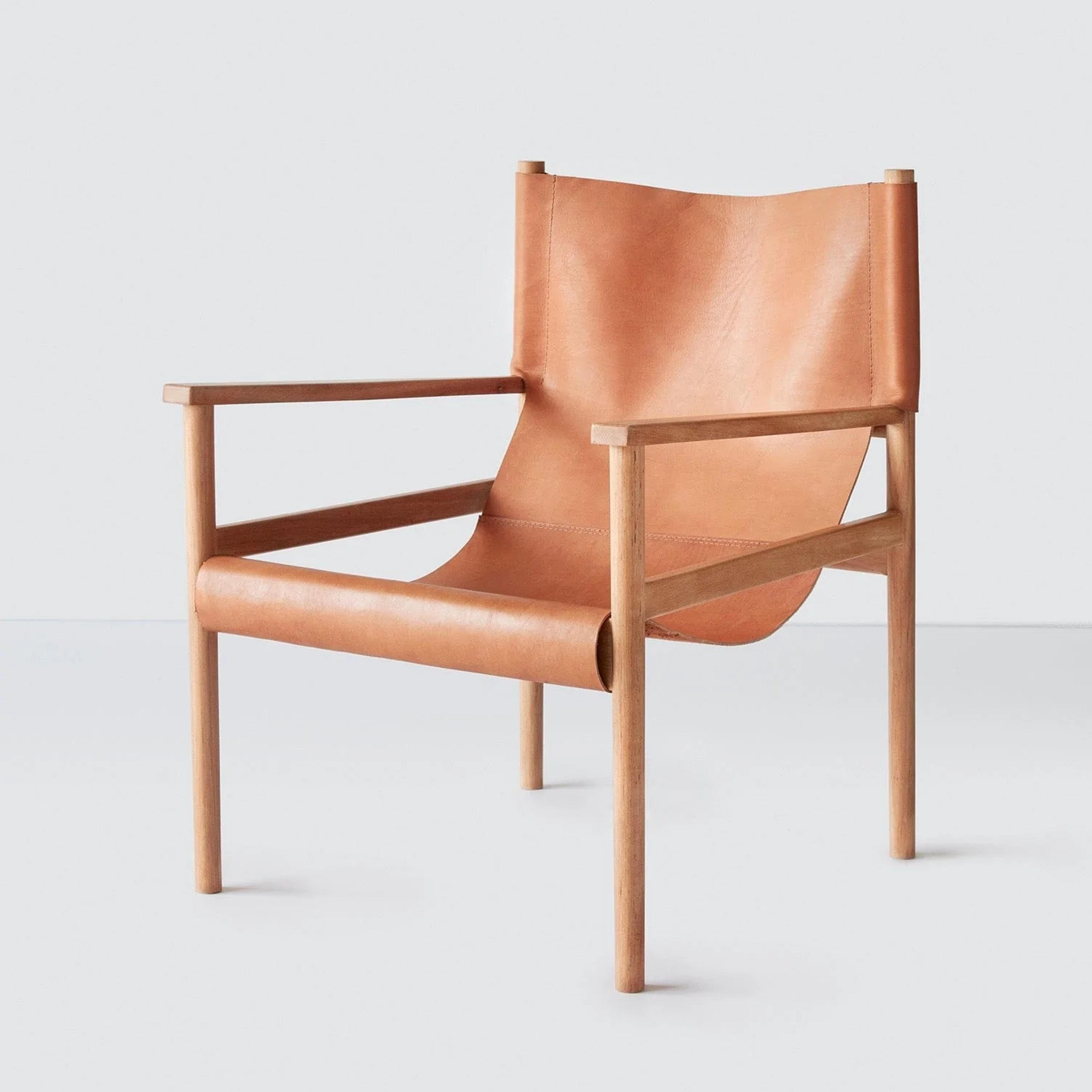 Modern Safari Chair in Leather – The Citizenry