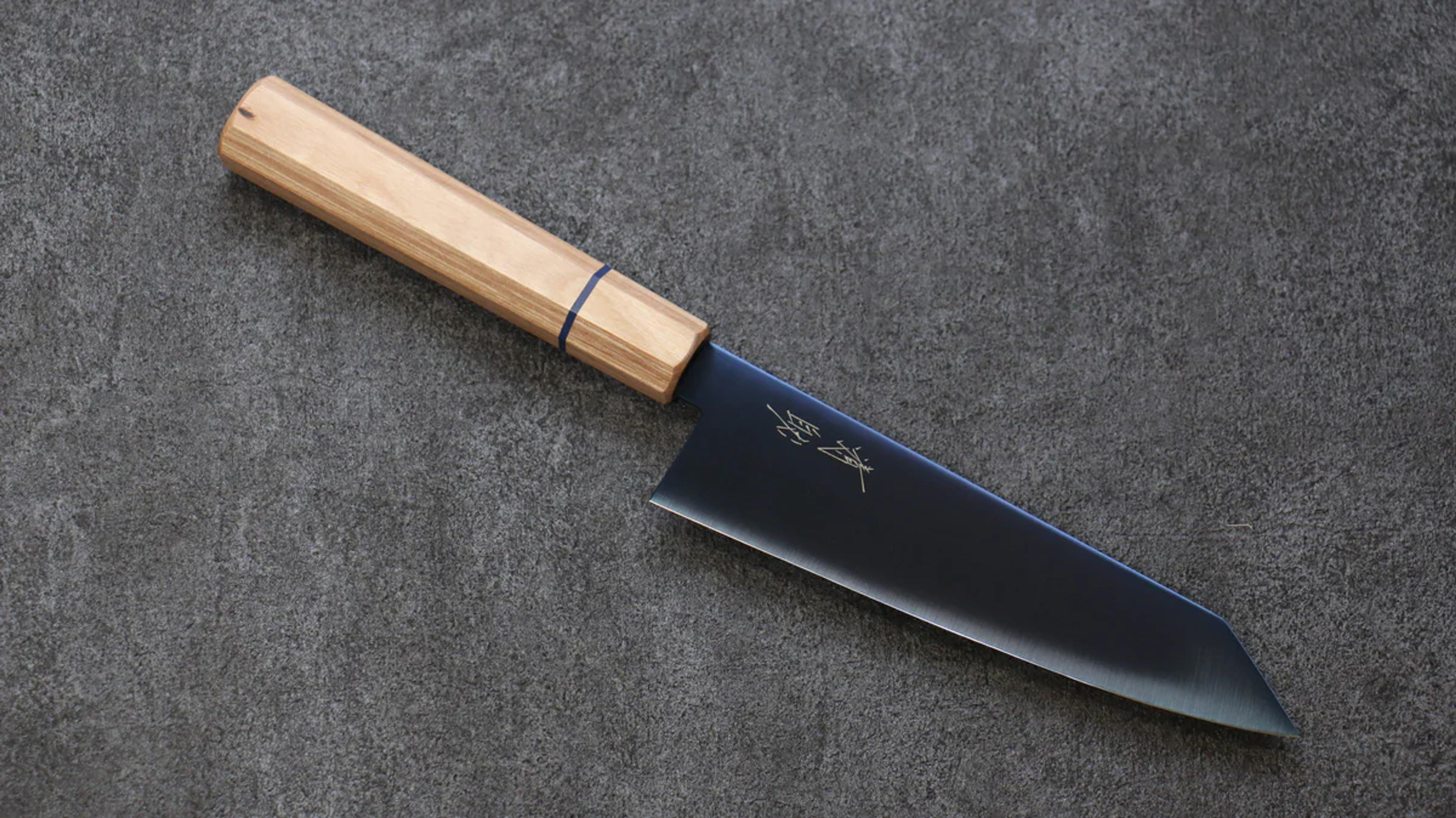 Seisuke SK-85 steel Ion plating Kiritsuke Santoku Japanese Knife 180mm – Japanny x Seisuke Knife