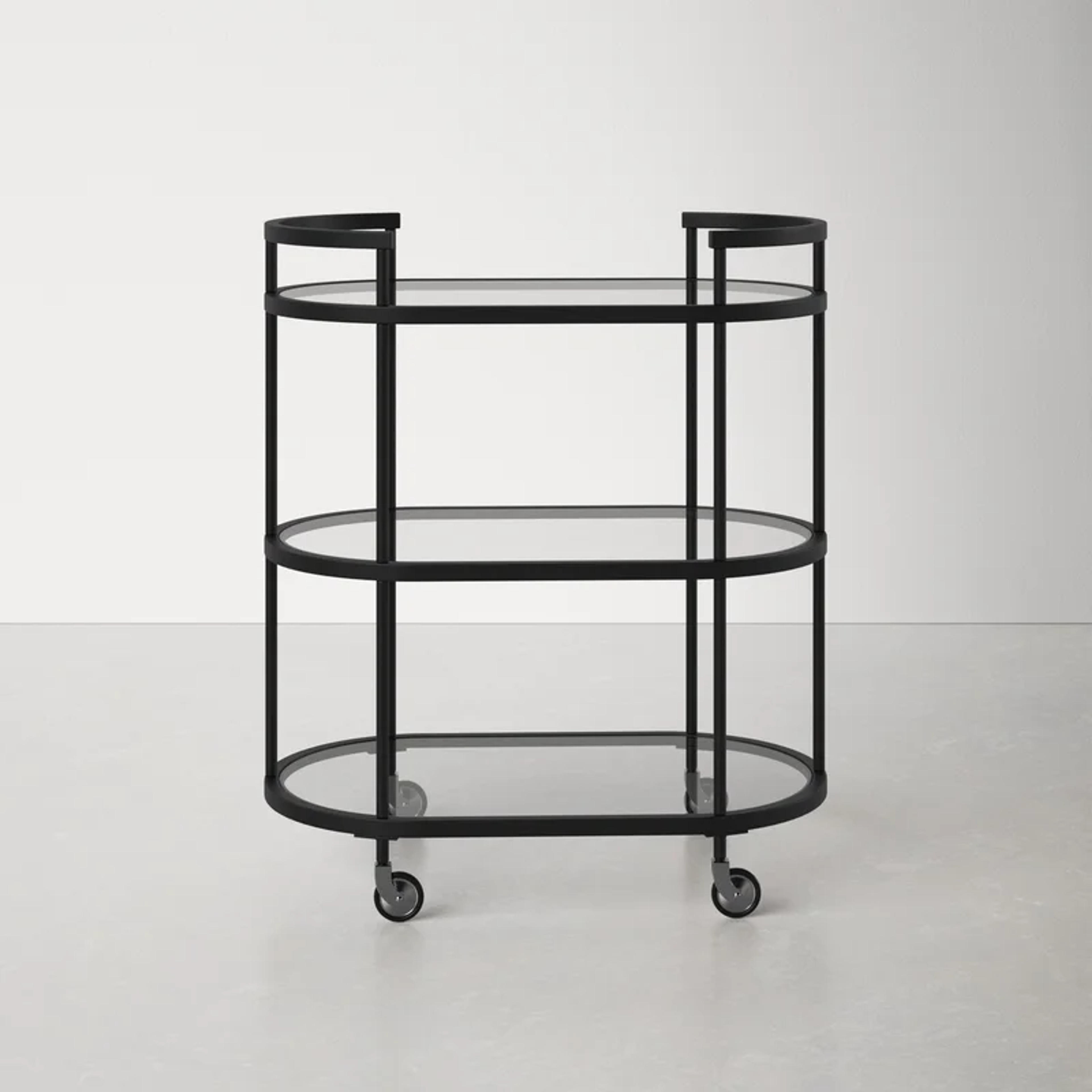 Rosario Metal Bar Cart