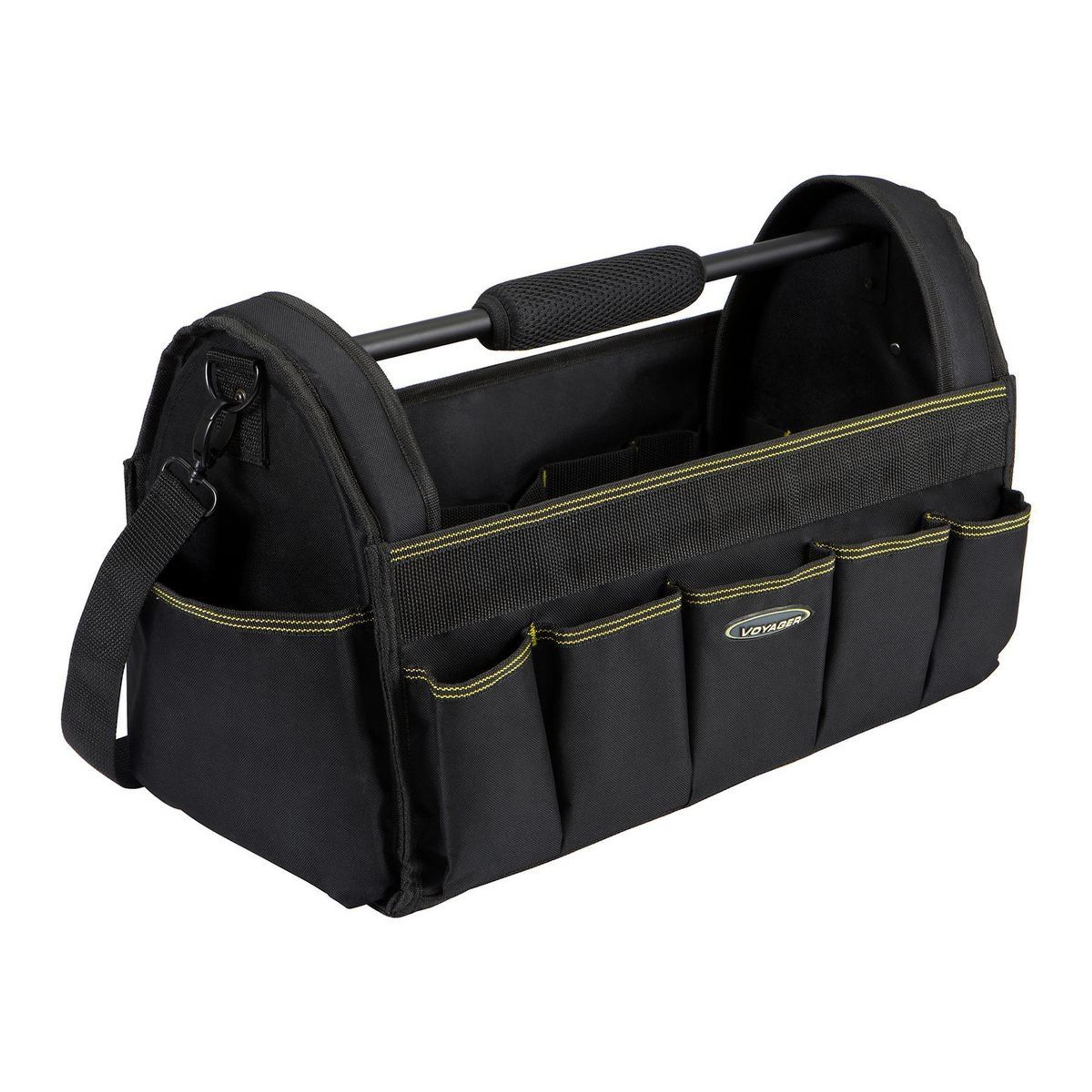 19 in. Tool Tote with 14 Pockets