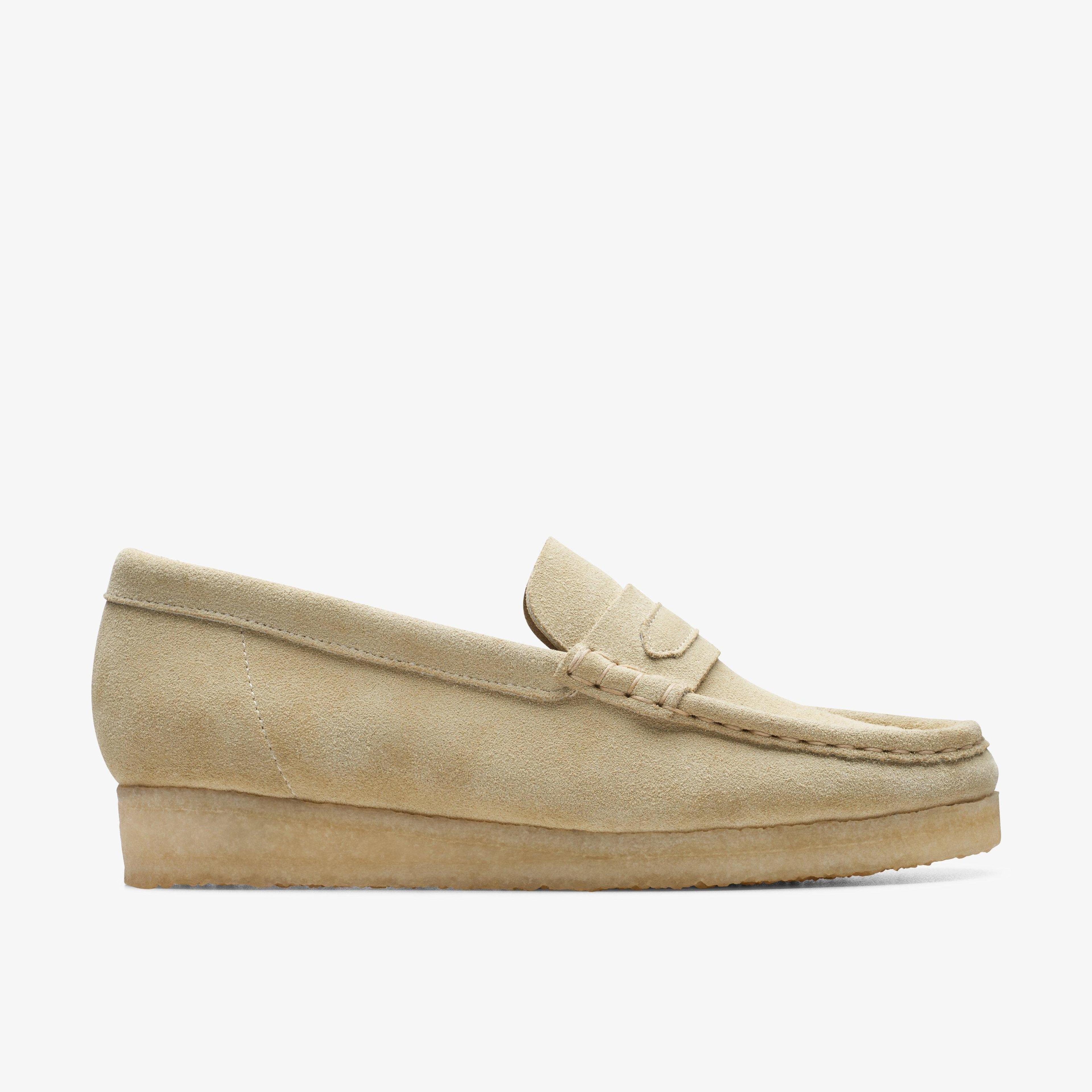 Womens Wallabee Loafer Maple Suede Shoes | Clarks UK