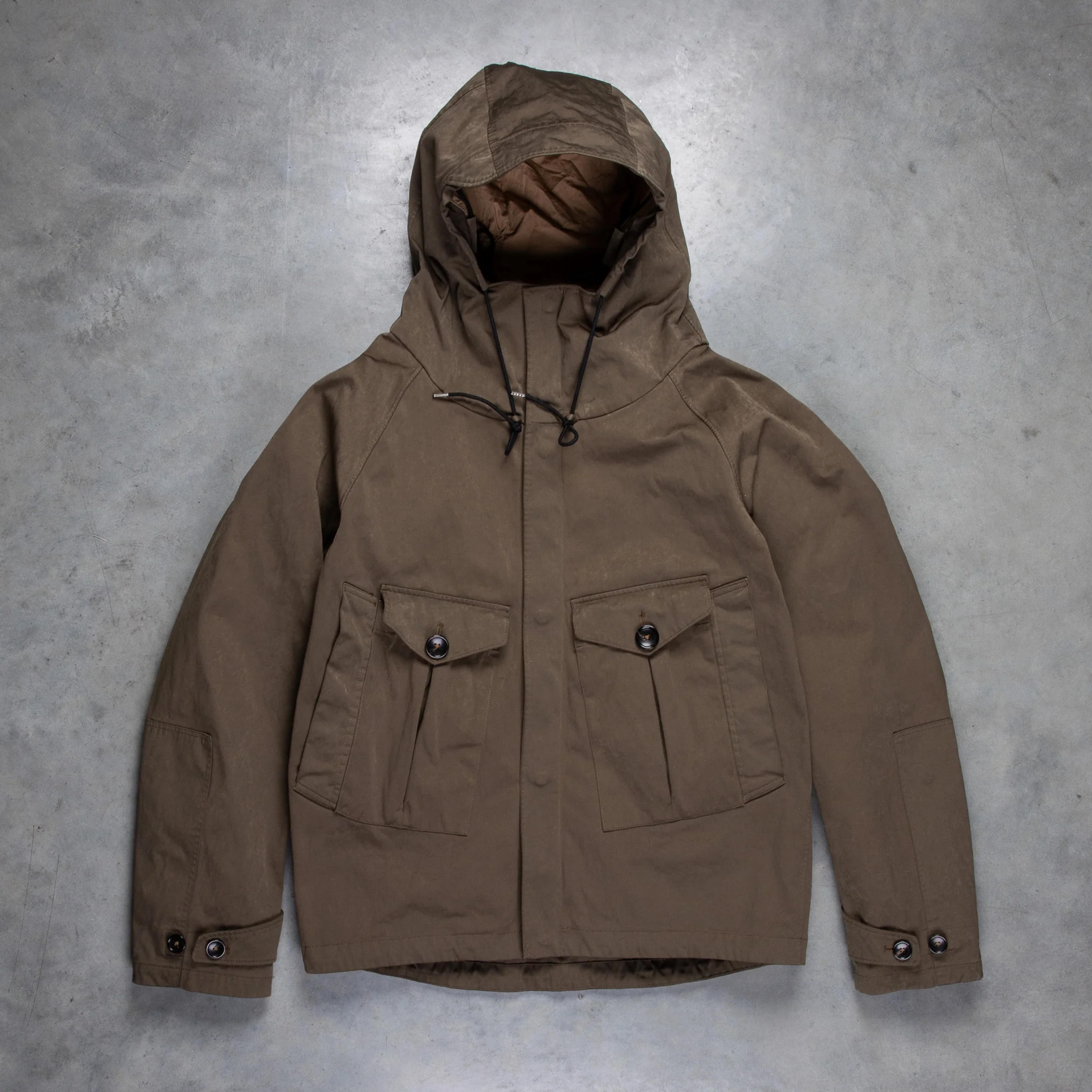 Ten C Tempest Anorak Oliva Scuro