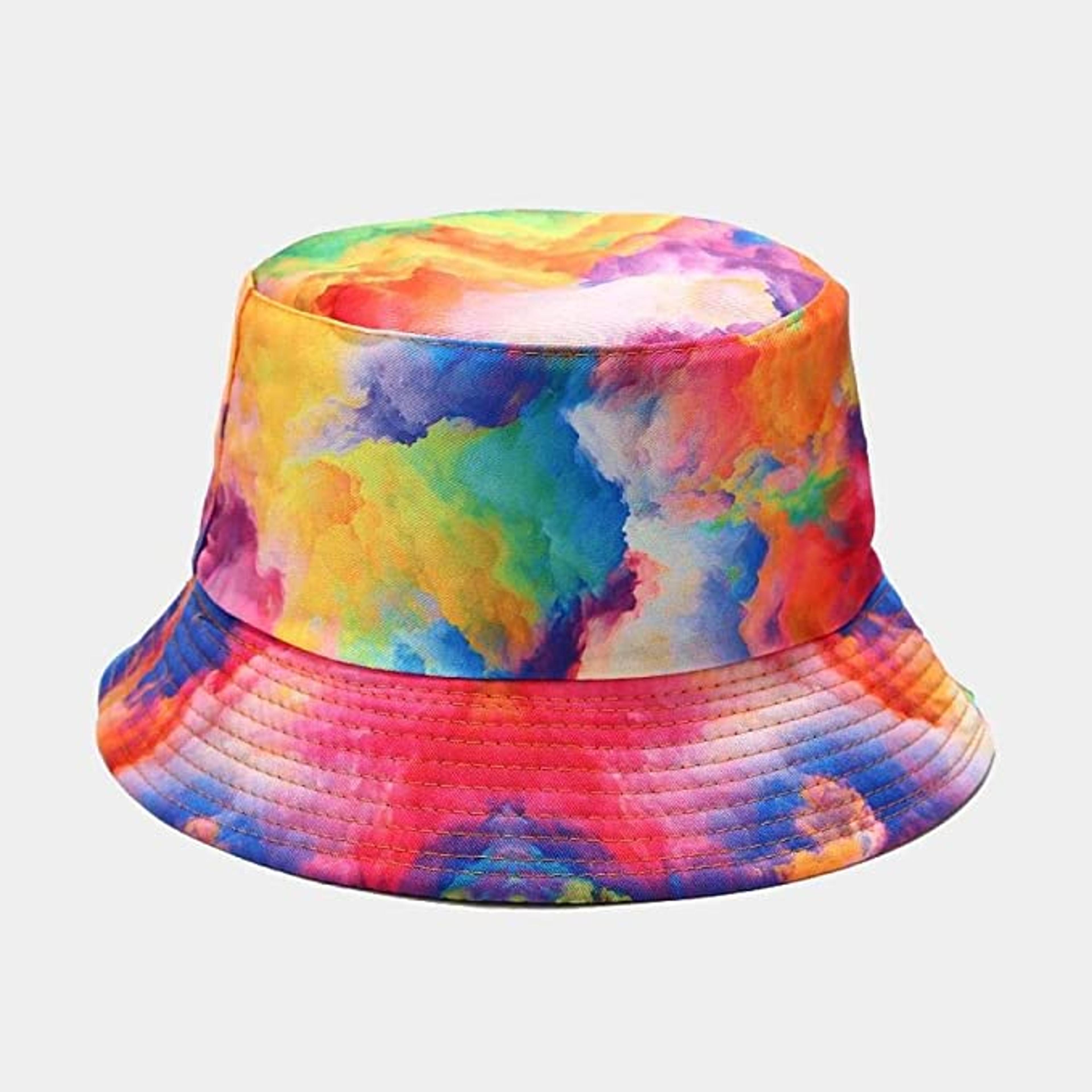 LIUBAOBEI Harajuku Rainbow Print Bucket Hat for Women Men Panama Tie Dye Fishing Caps Hip Hop Reversible Fishing Hats, 56-58 : Amazon.de: Sports & Outdoors