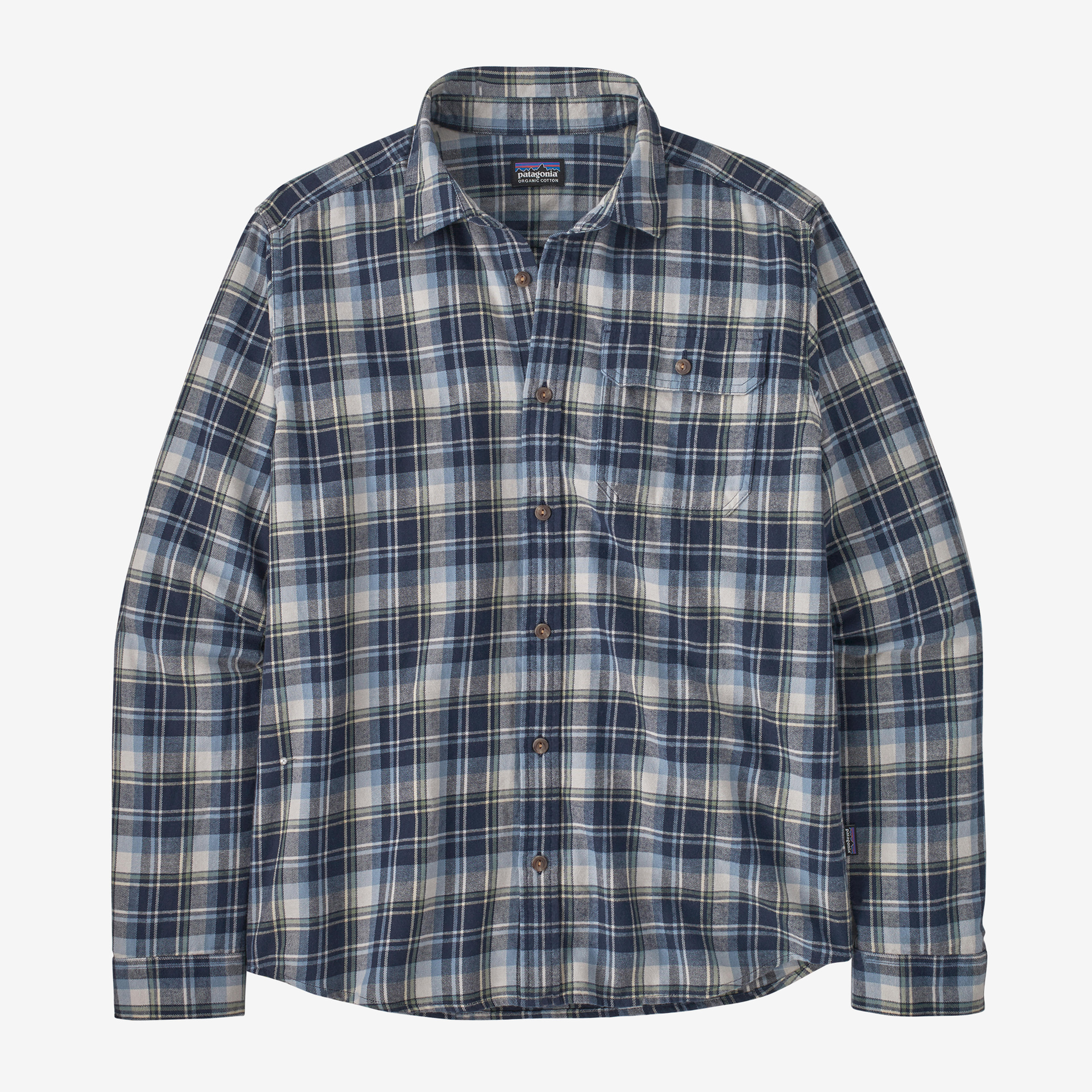 Patagonia Men's Long-Sleeved Cotton in Conversion Fjord Flannel Shirt