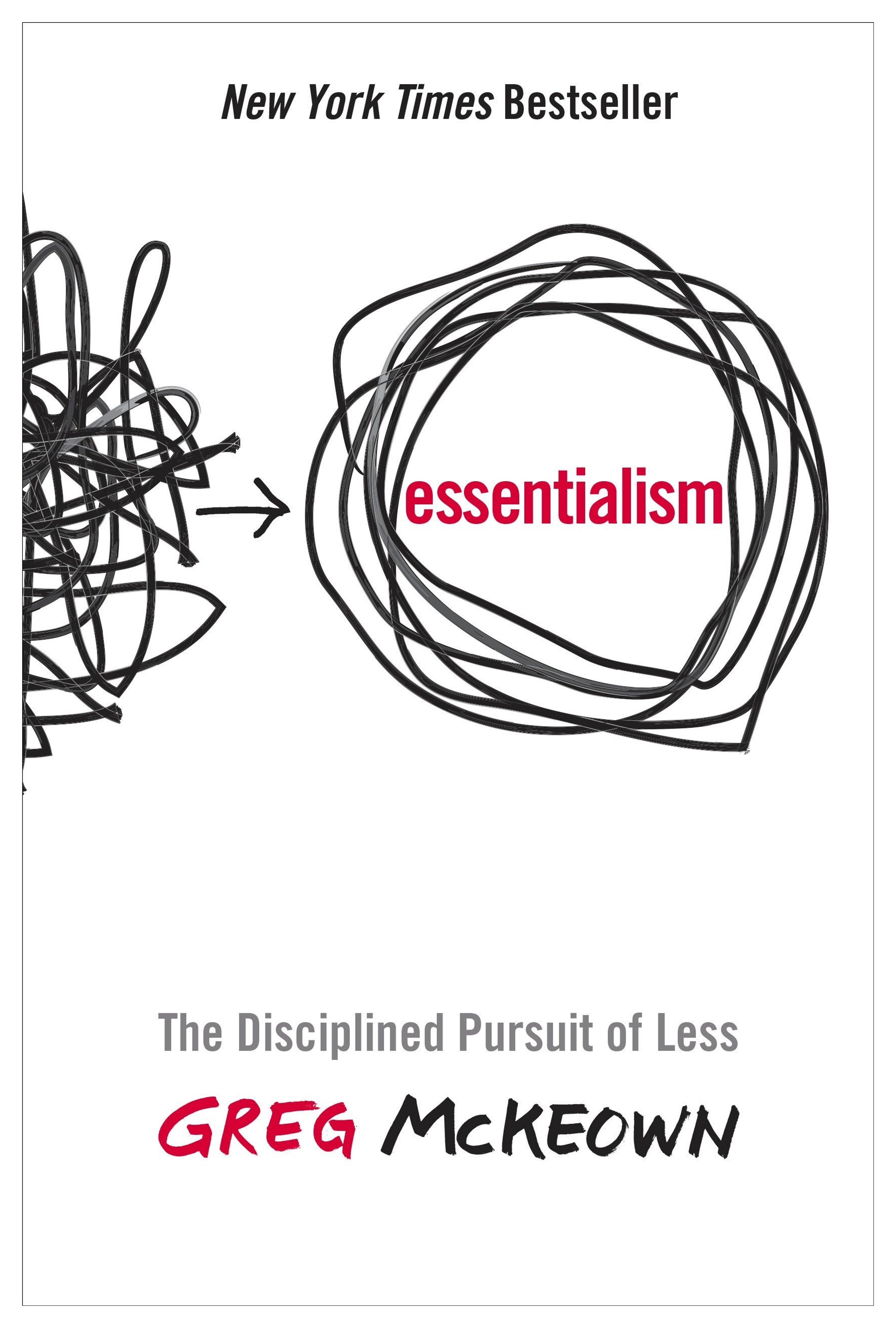 Essentialism: The Disciplined Pursuit of Less: McKeown, Greg: 8601410587062: Amazon.com: Books