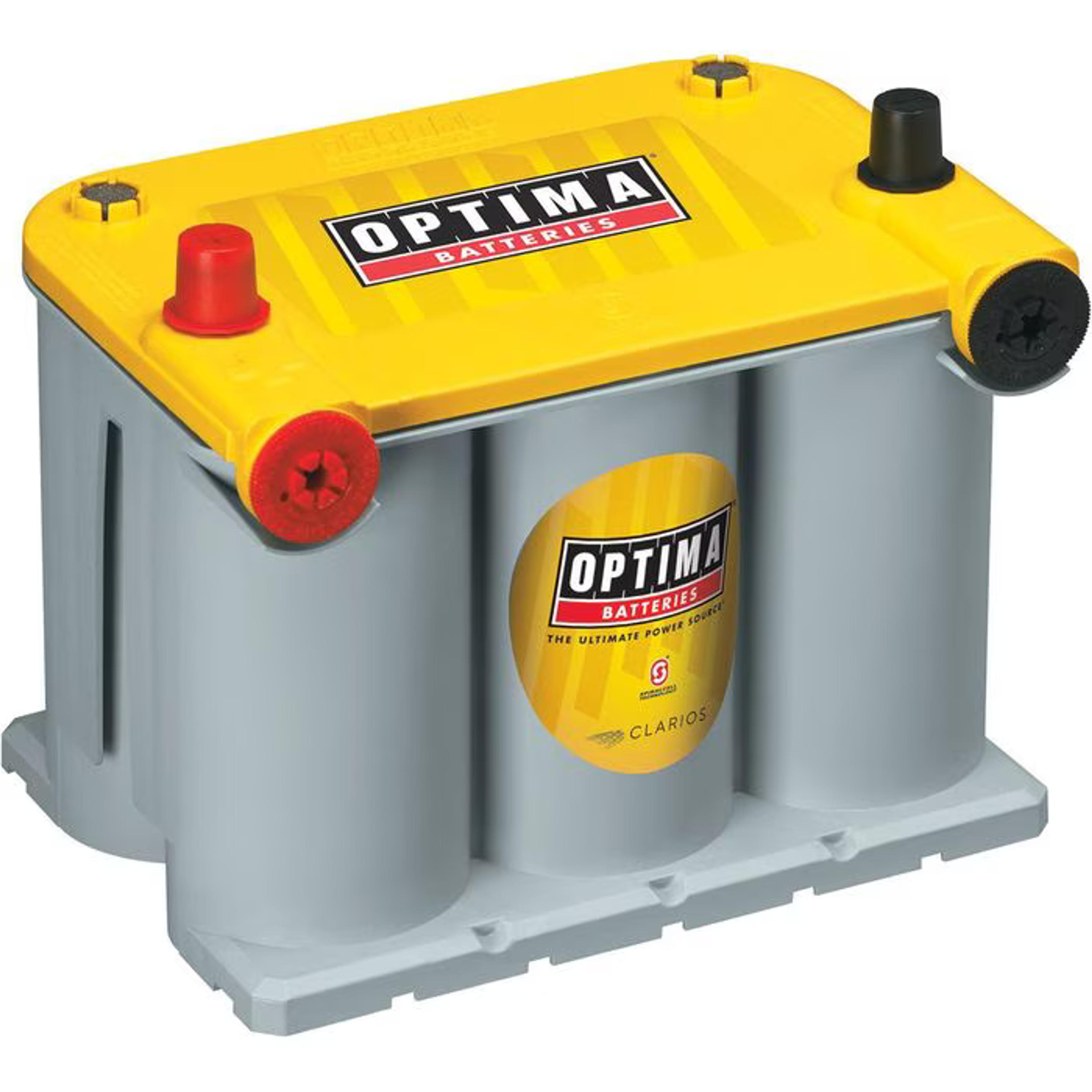 Optima YellowTop D75-25 Group Size 75 Deep Cycle Battery 620 CCA