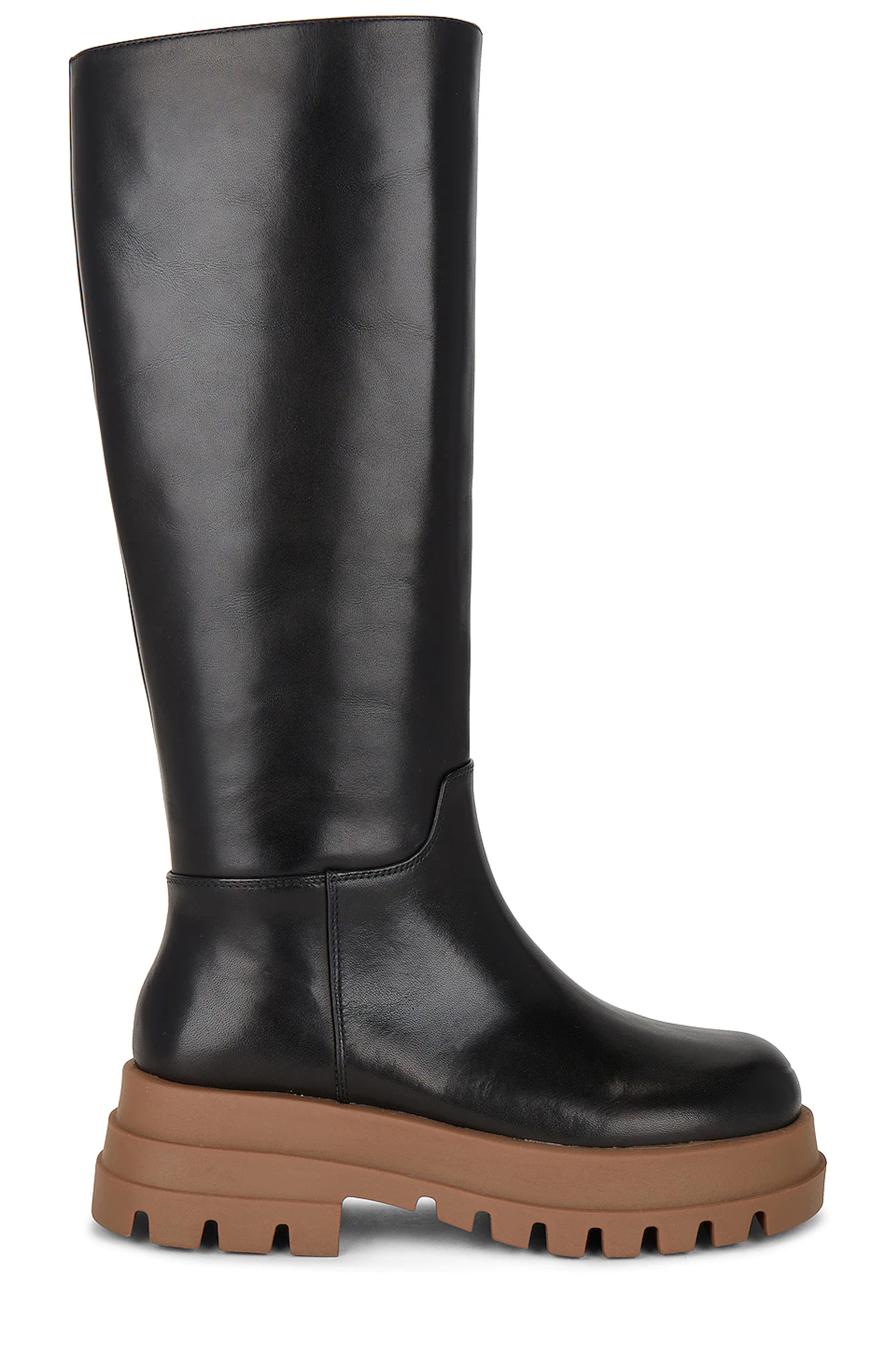 Alias Mae Donni Lug Sole Boot in Black | REVOLVE