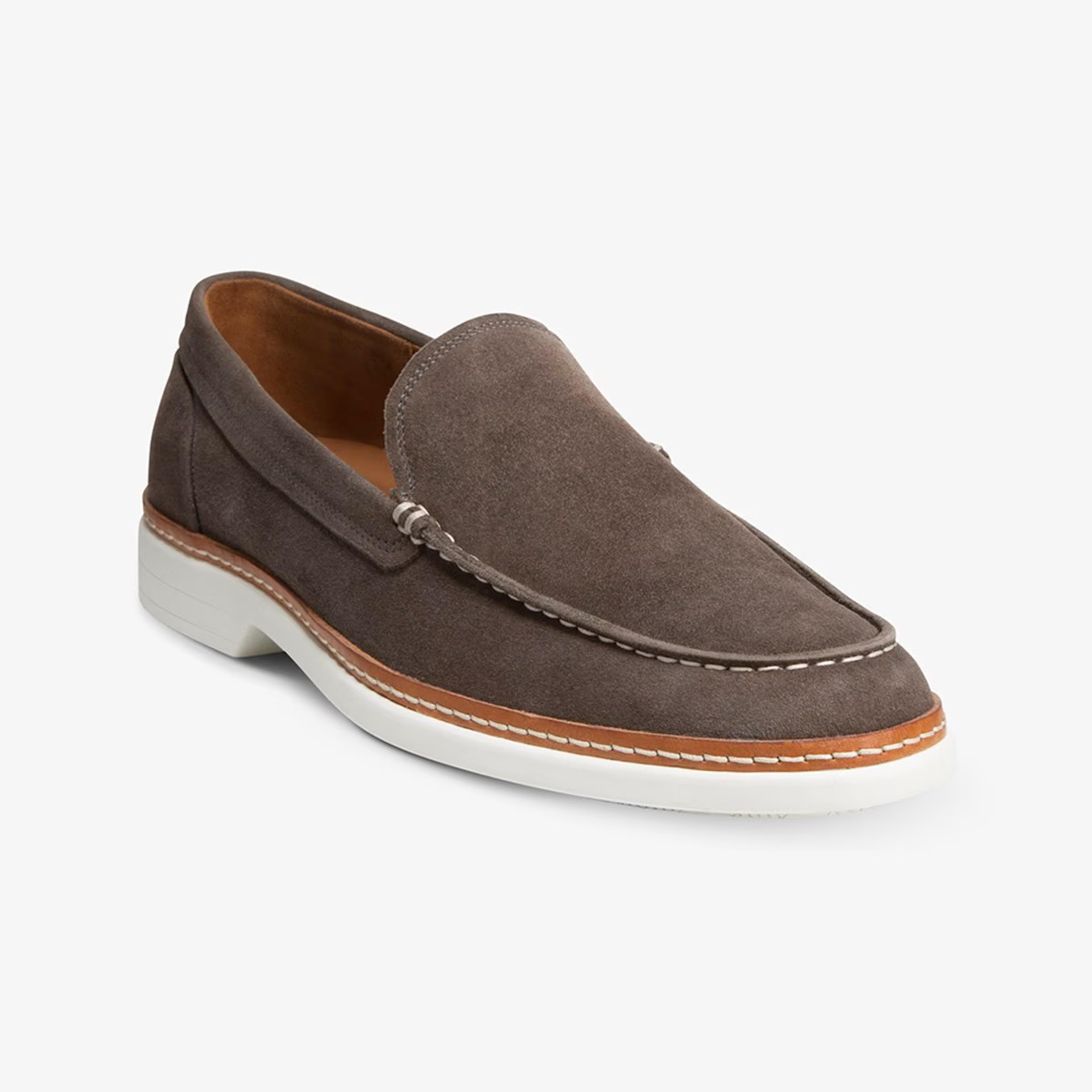 Wilder Suede Venetian Slip-on Loafer | Men's Loafers | Allen Edmonds