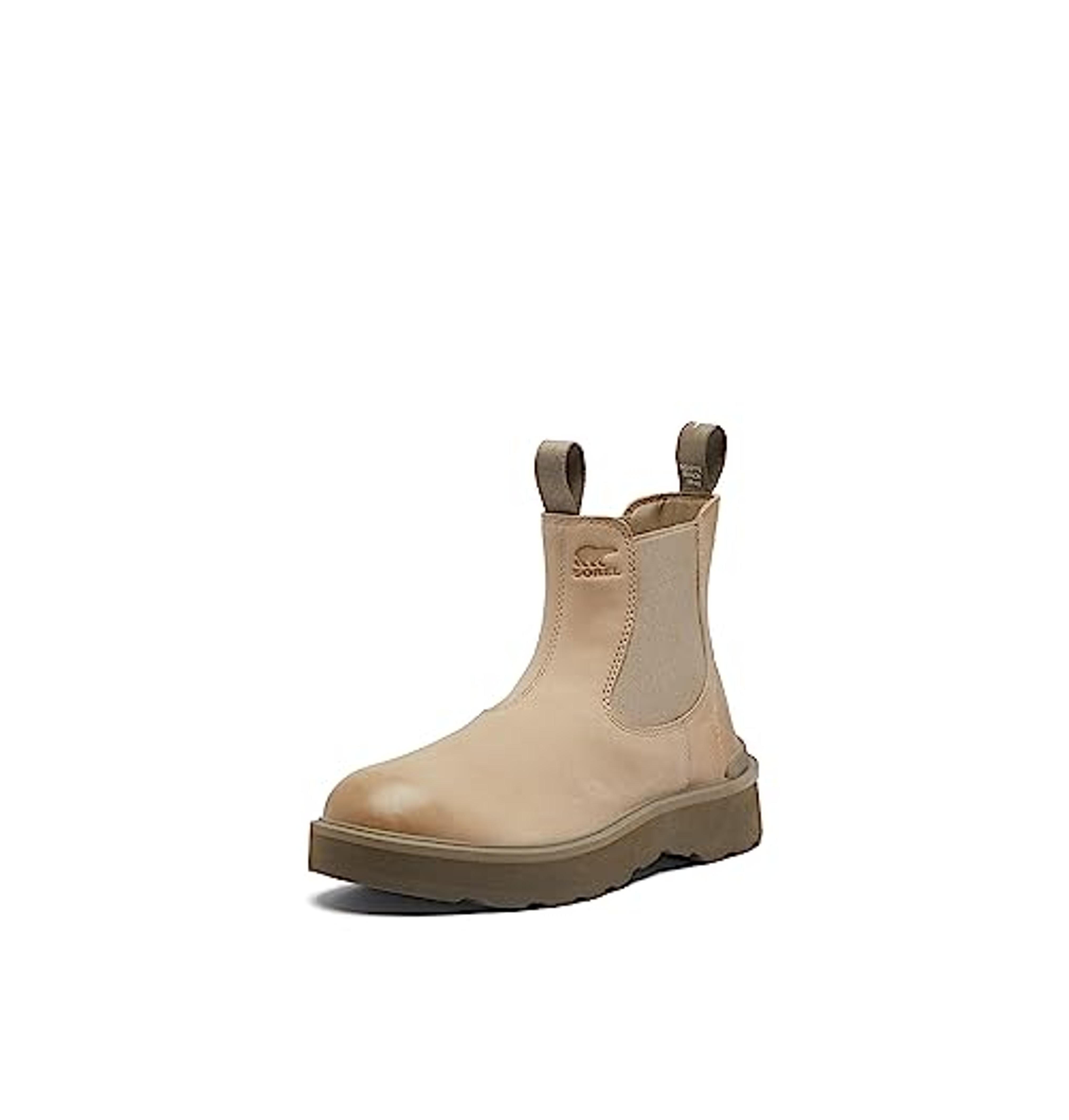 Amazon.com | Sorel Women's Hi-Line Chelsea Boots - Omega Taupe, Major - Size 9 | Ankle & Bootie