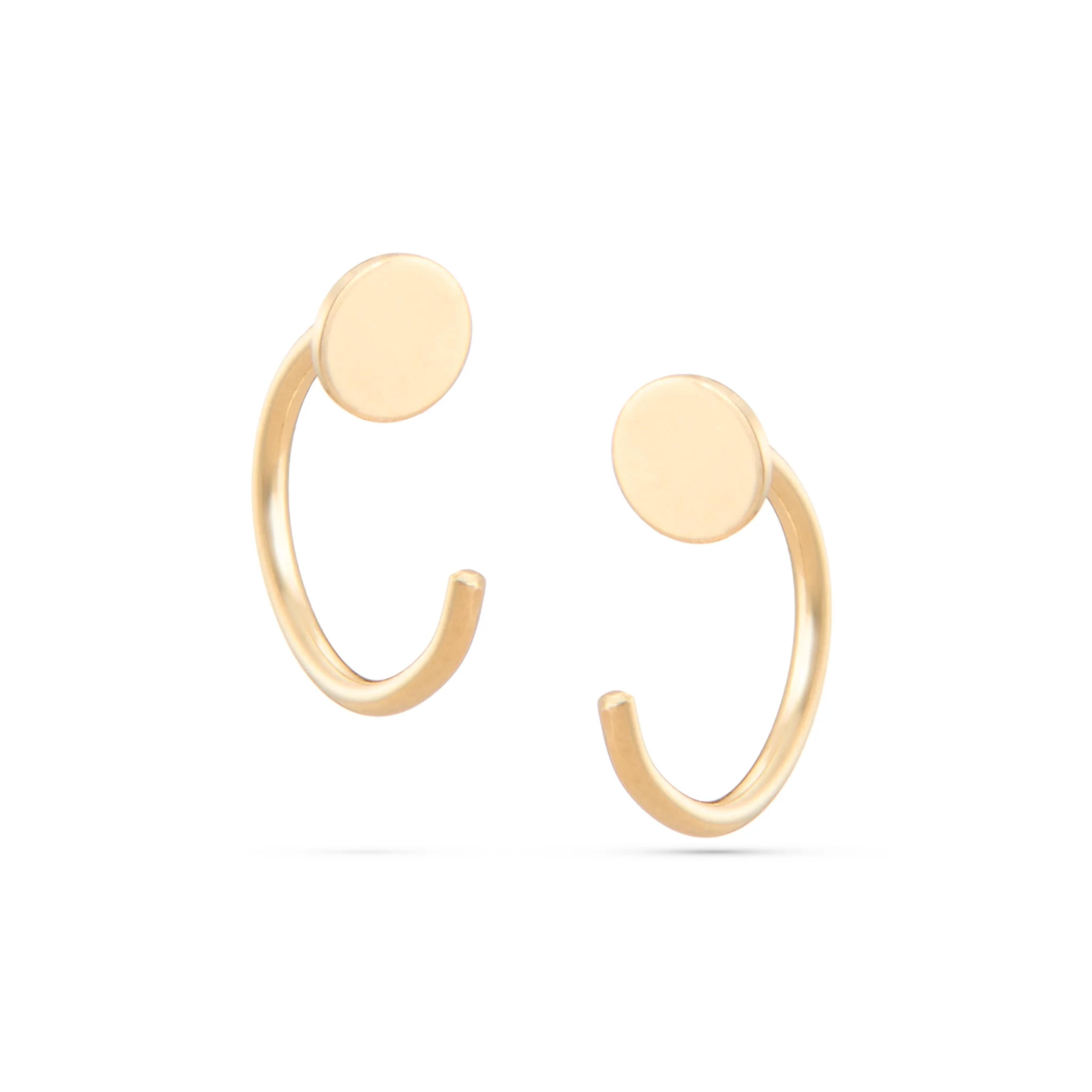 Circle Hug Studs – Baleen