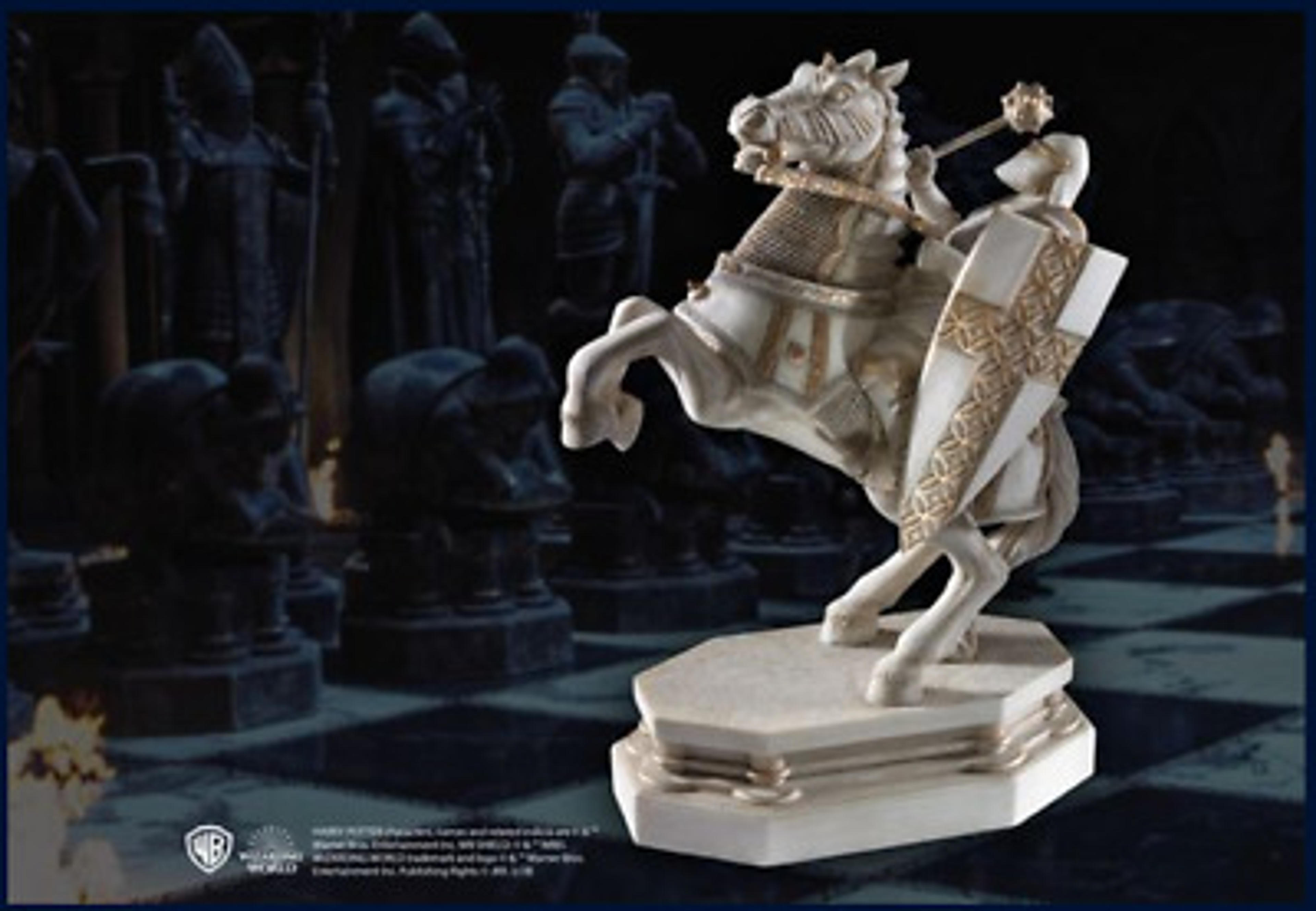 Harry Potter Wizard Chess Knight Bookend- White