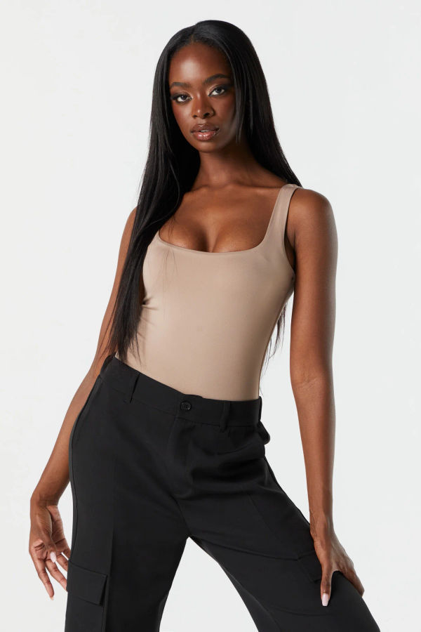 Contour Square Neck Tank Bodysuit