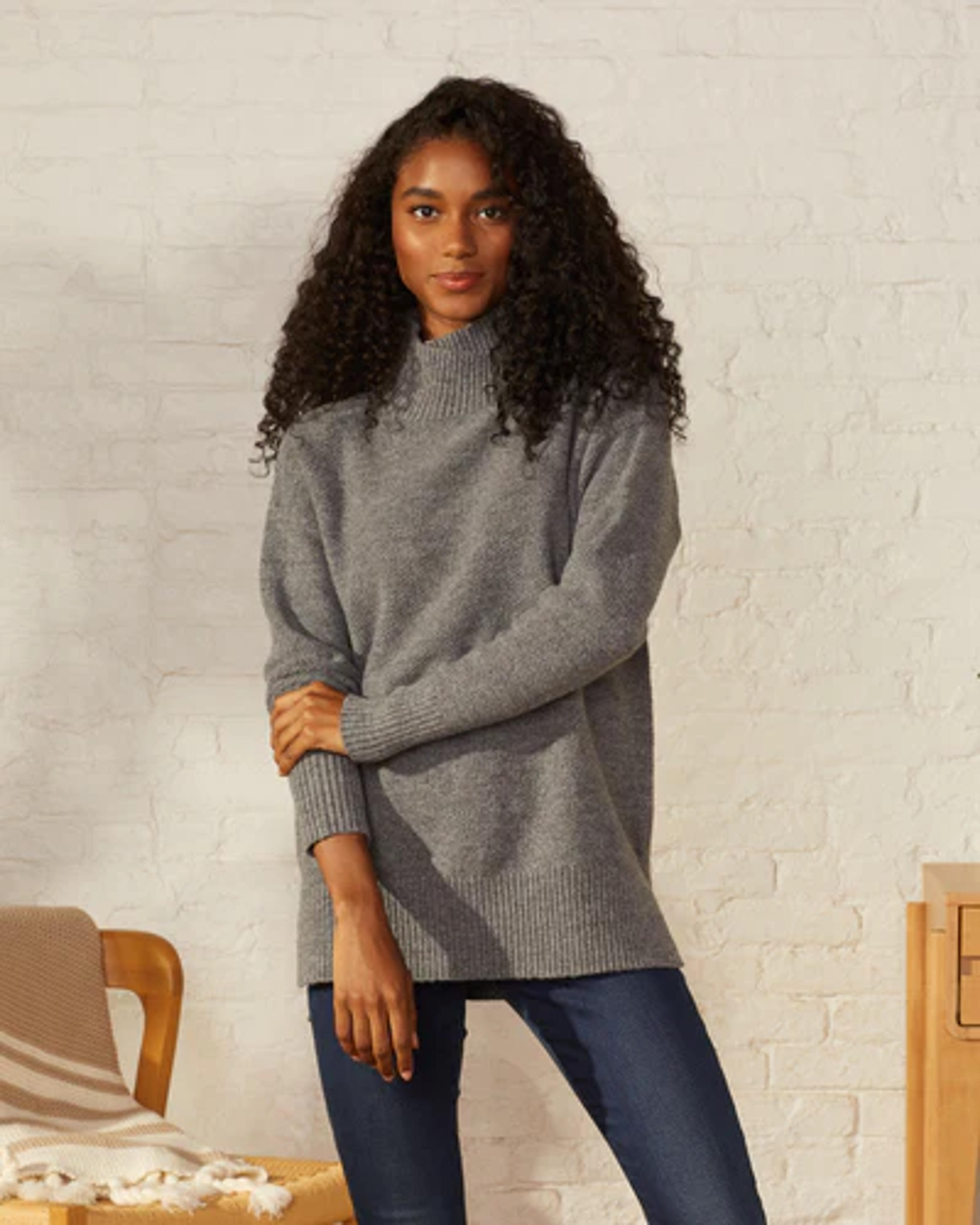 Women's Cozy Turtleneck Sweater at UpWest