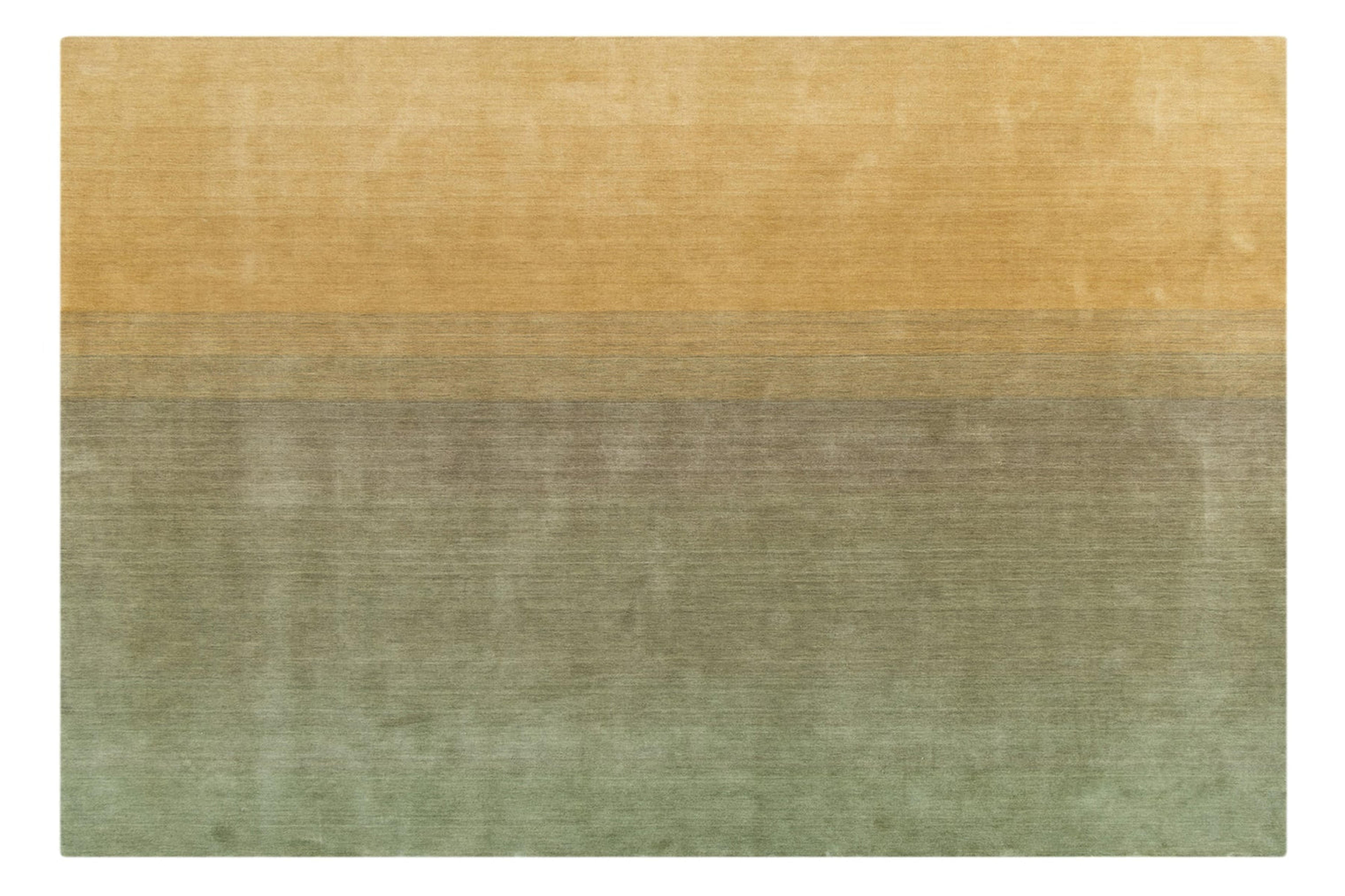 Ombre Wool Rug, Green & Orange - Golden Hour - Revival™