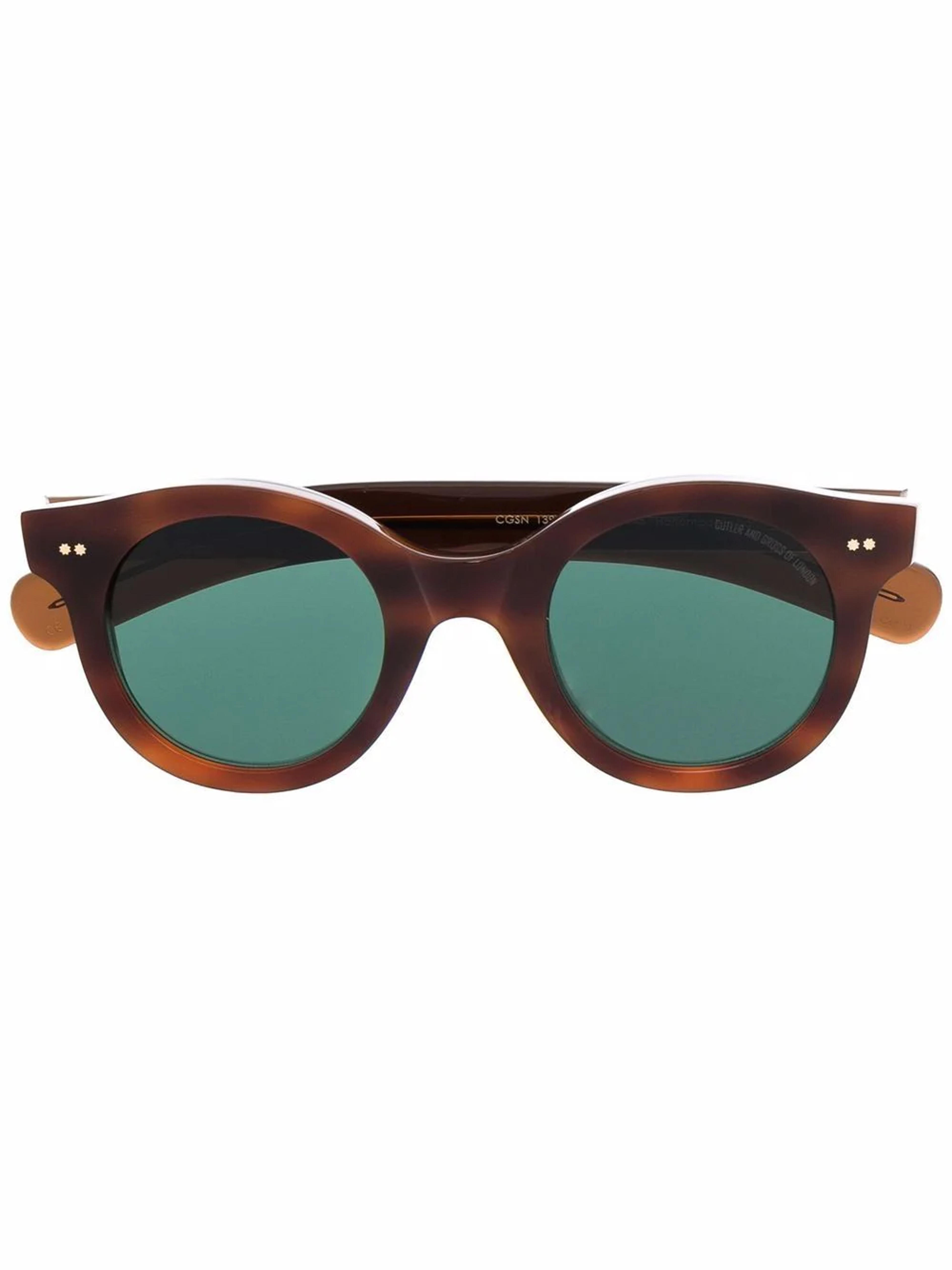 Cutler & Gross 1390 Round Sunglasses - Farfetch