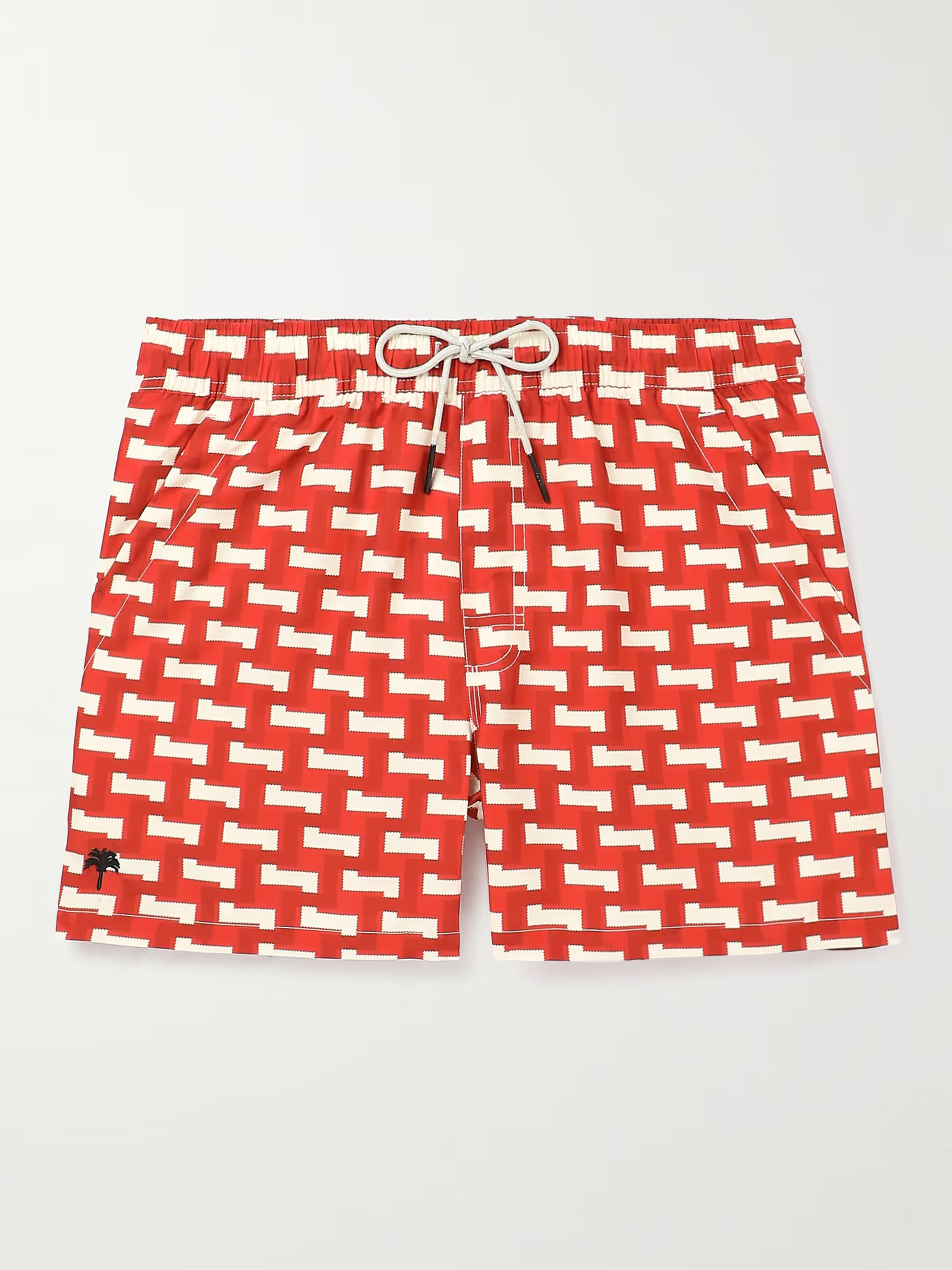 OAS Straight-Leg Short-Length Printed Swim Shorts | MR PORTER