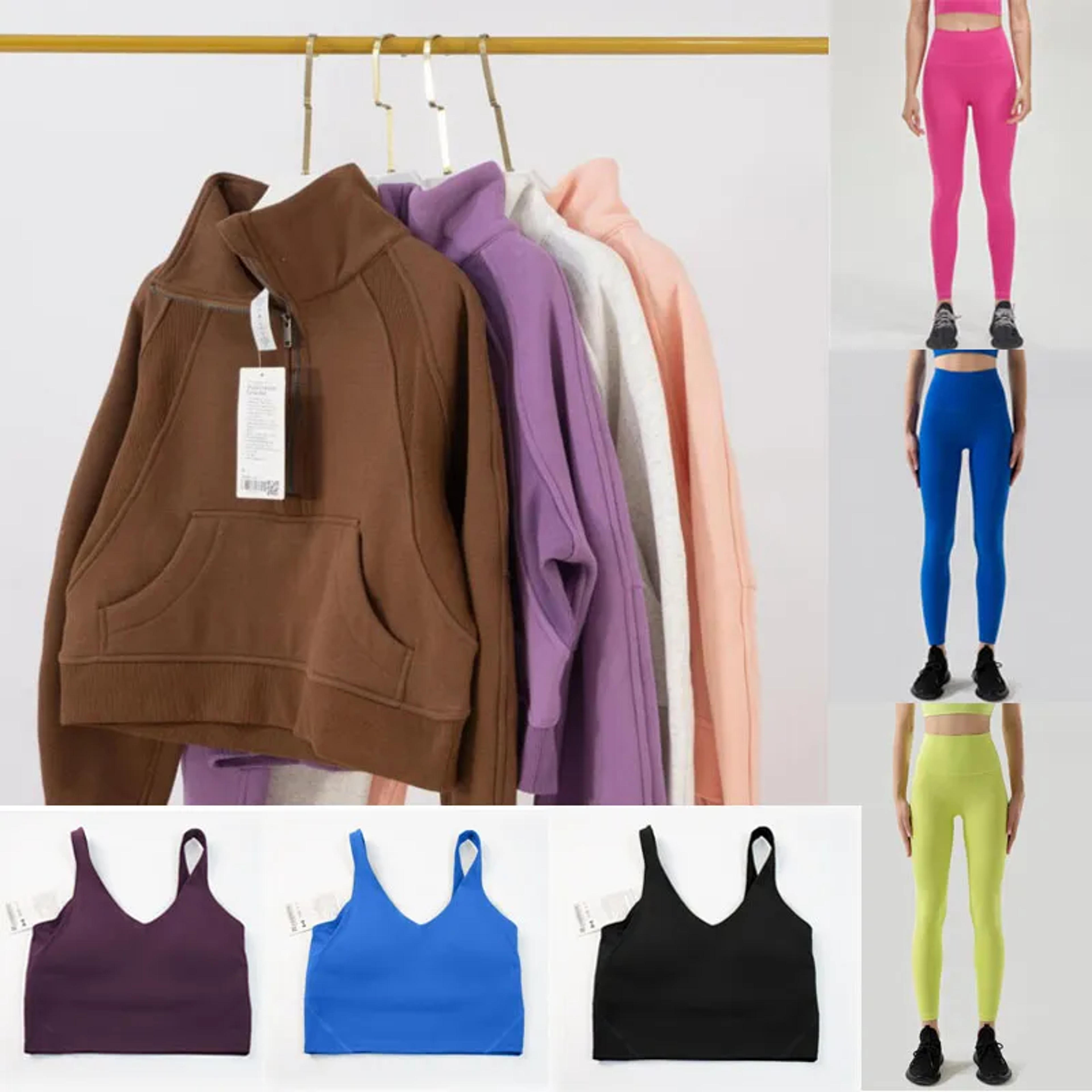 Scuba Yoga Hoodie With Thicken Fleece, Warm Collar, And Matching Pants Ideal For Sports, Casual Wear, And Leggings From Luyogastar, $11.84 | DHgate.Com