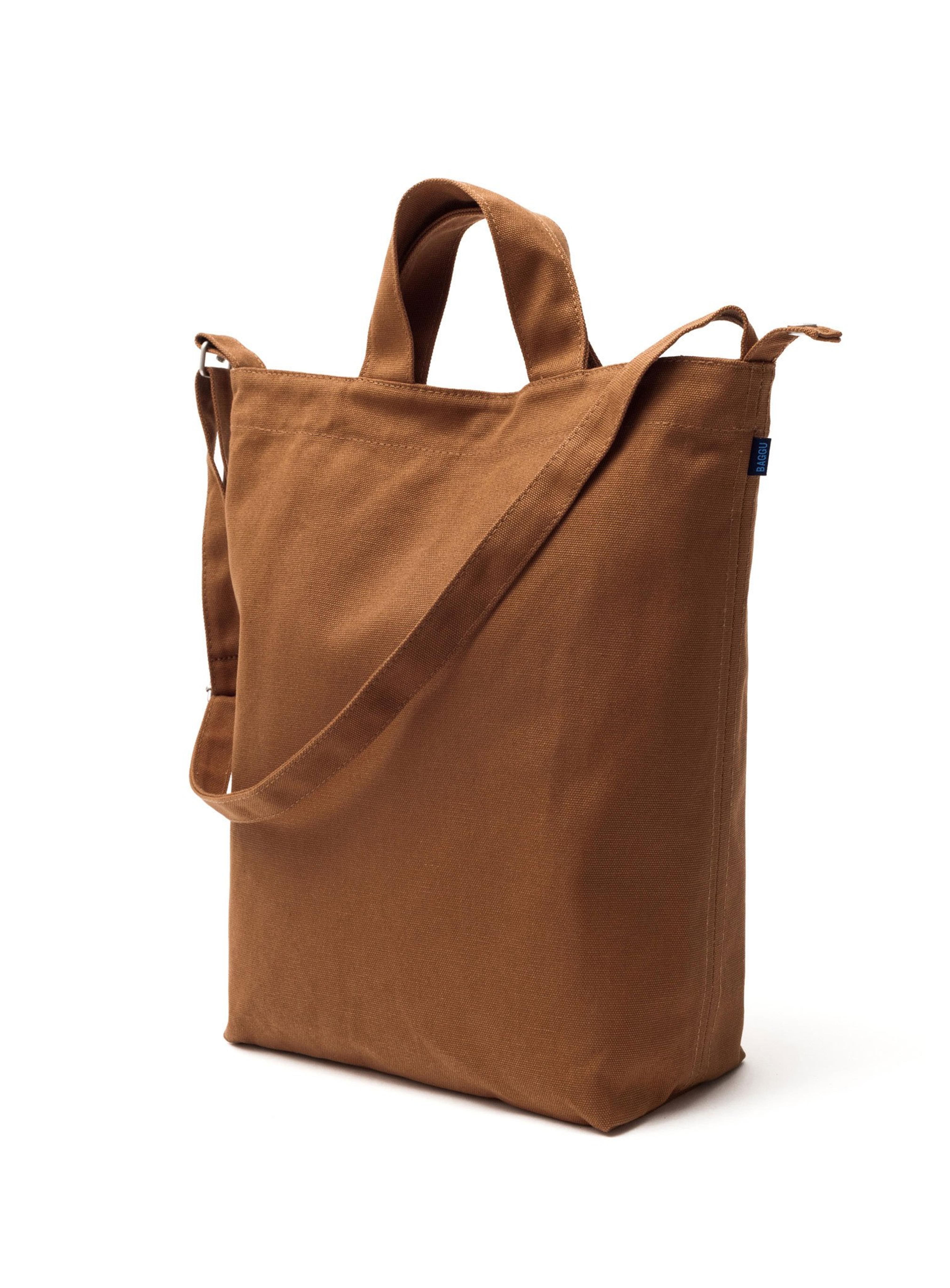 BAGGU Tote Duckbag, Chestnut