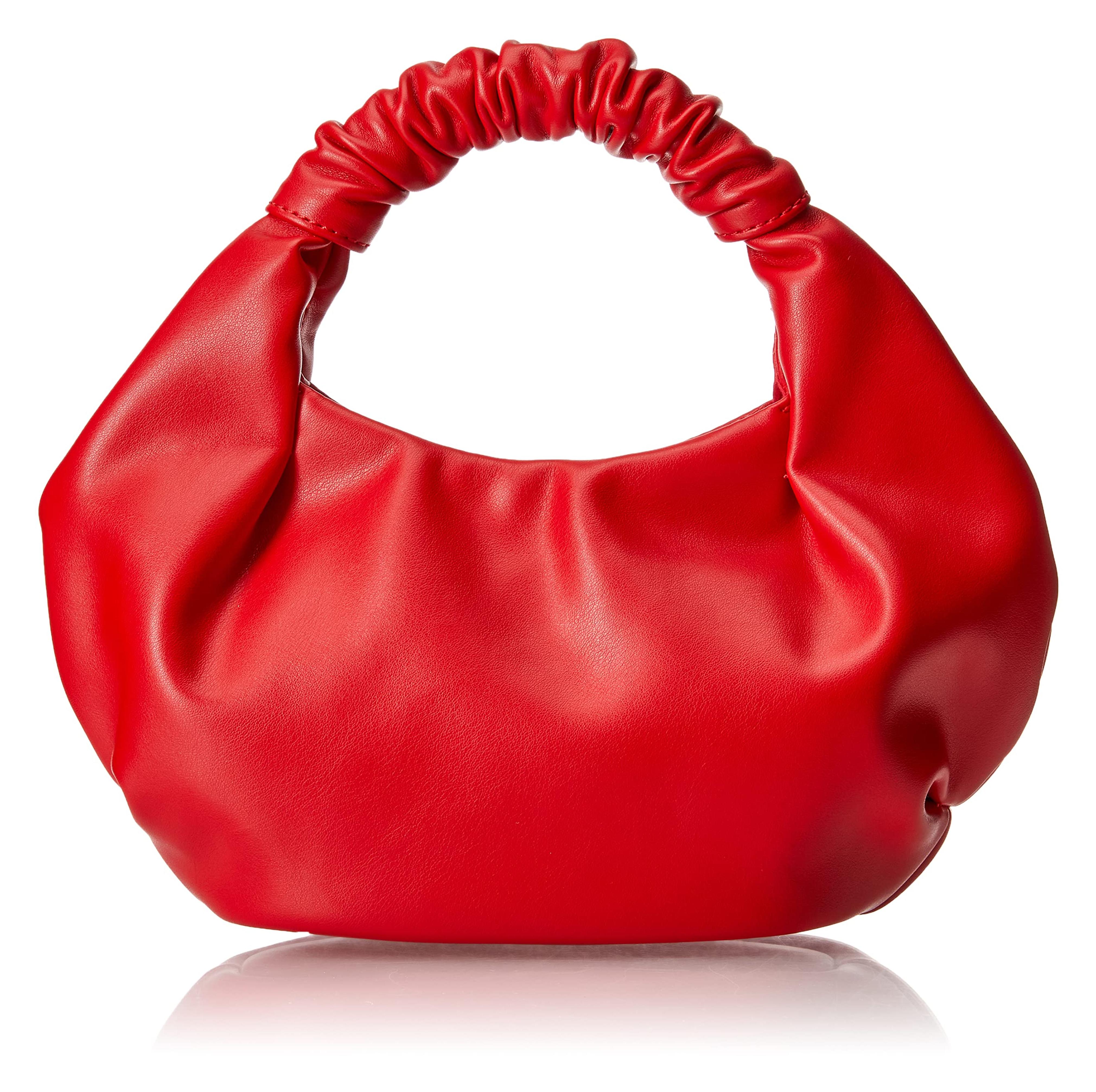 Amazon.com: The Drop Women's Addison Soft Volume Top Handle Bag, Red, One Size : Clothing, Shoes & Jewelry