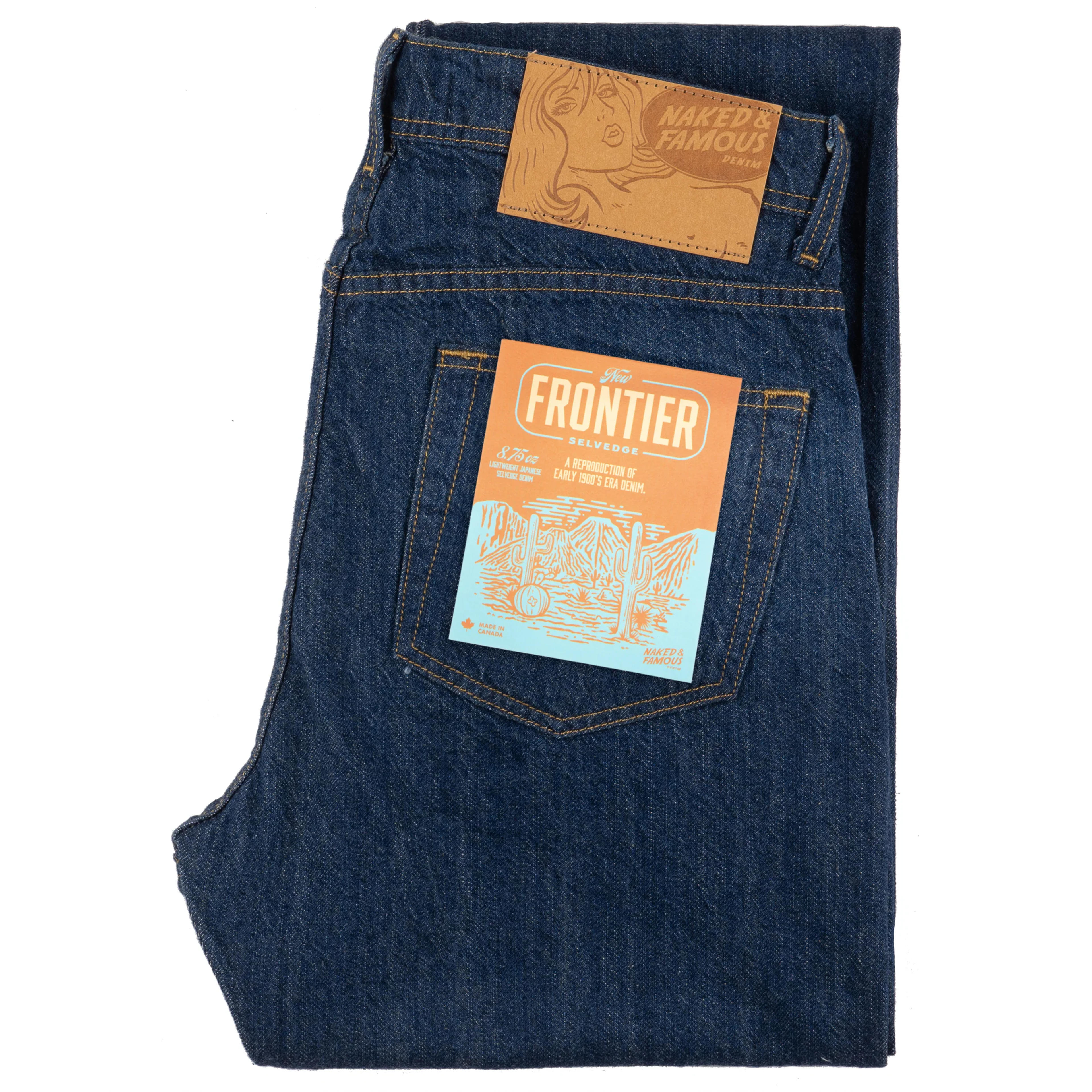 Weird Guy - New Frontier Selvedge | Naked & Famous Denim – Tate + Yoko