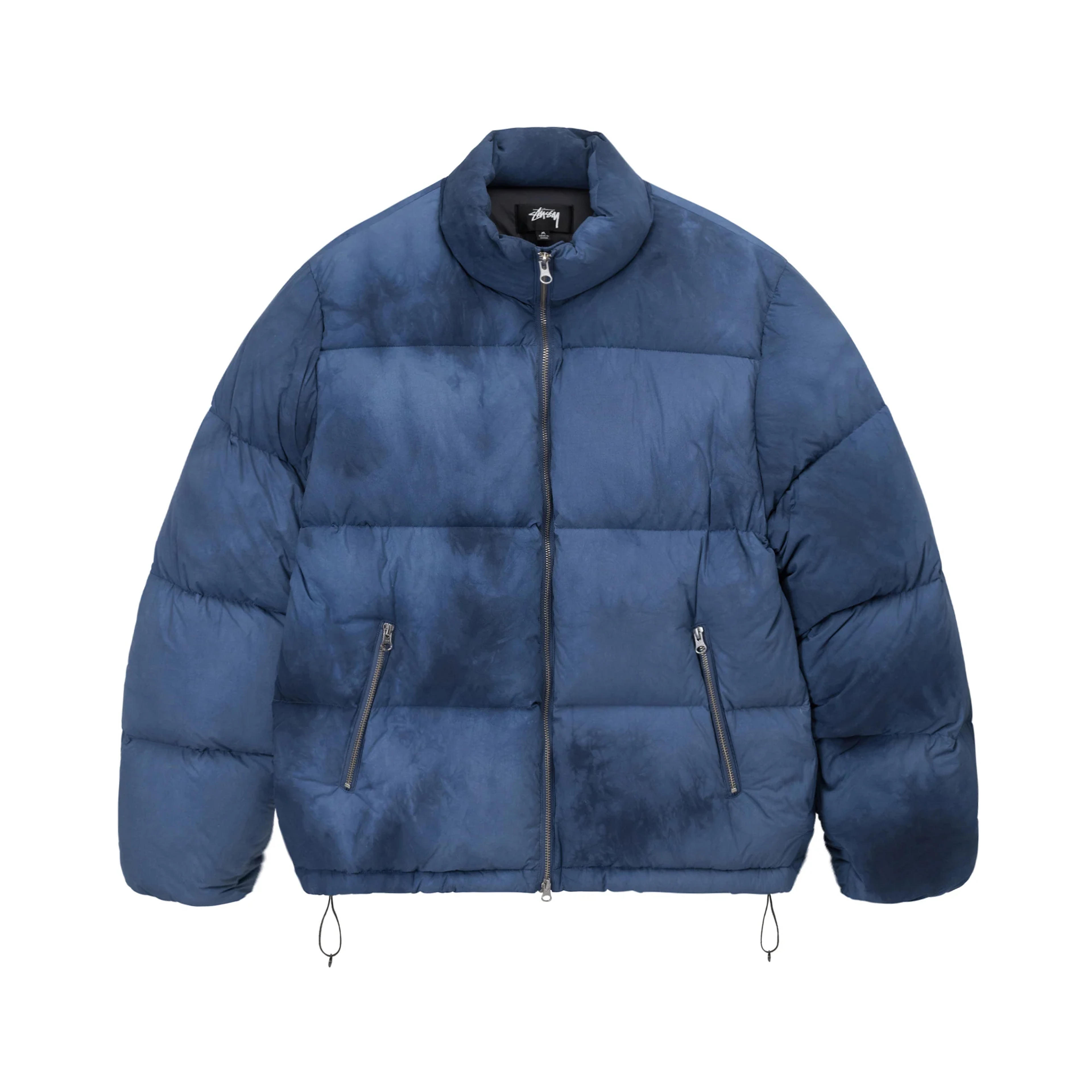 RECYCLED NYLON DOWN PUFFER - Washed Navy / L