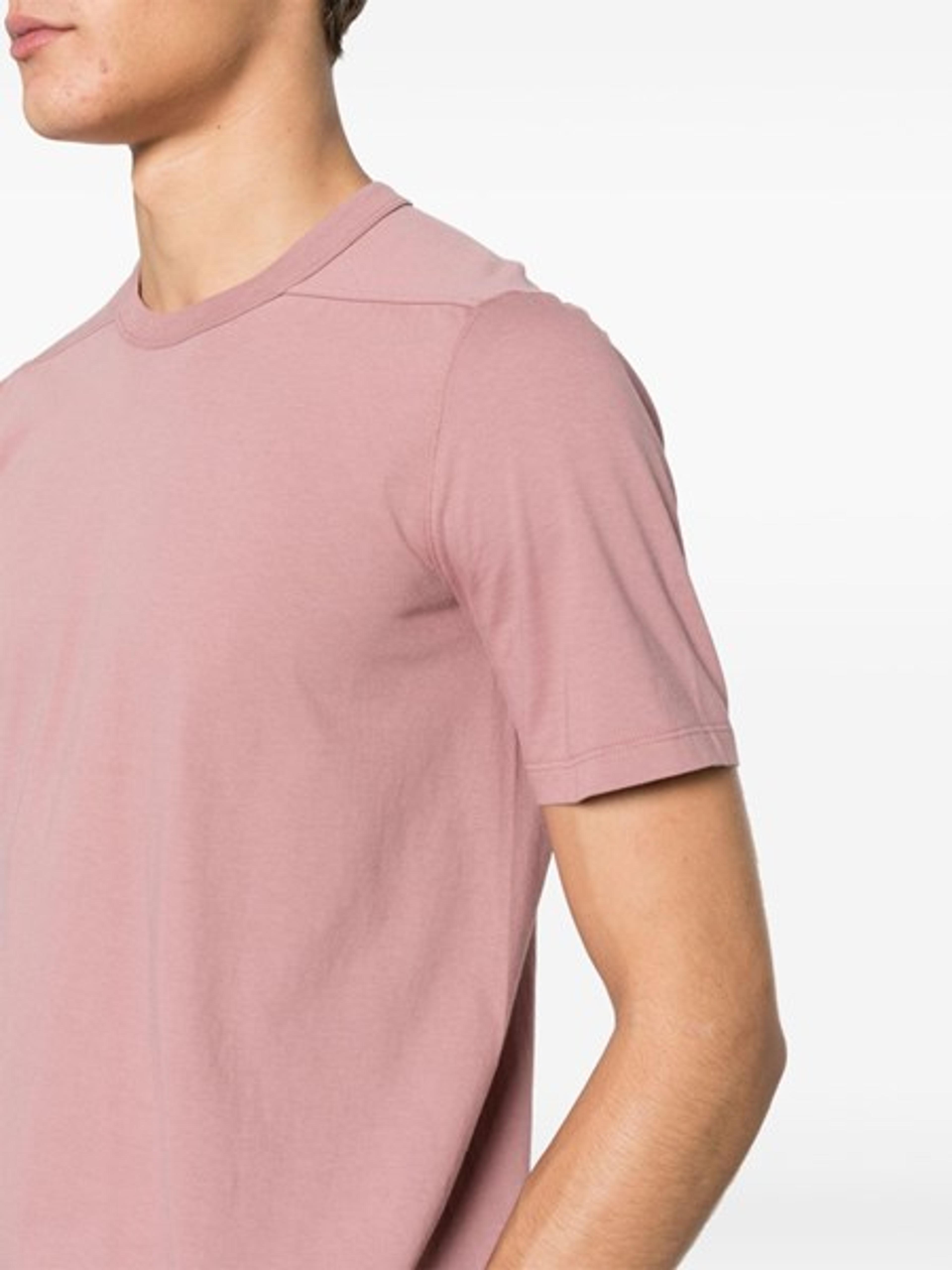 Rick Owens Uomo T-shirt in jersey rosa | Al Duca d'Aosta