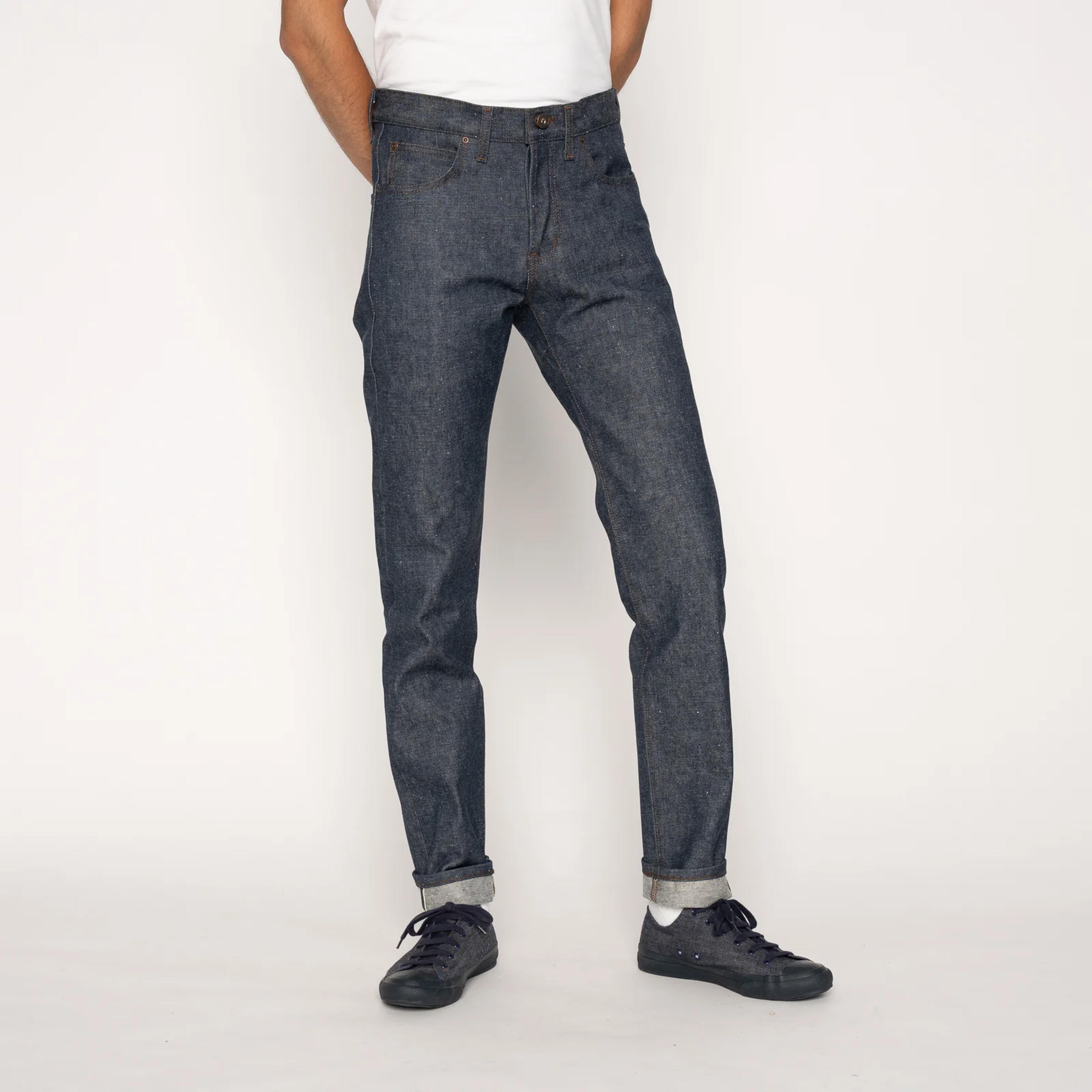 Super Guy - Greencast Slub Selvedge | Naked & Famous Denim – Tate + Yoko