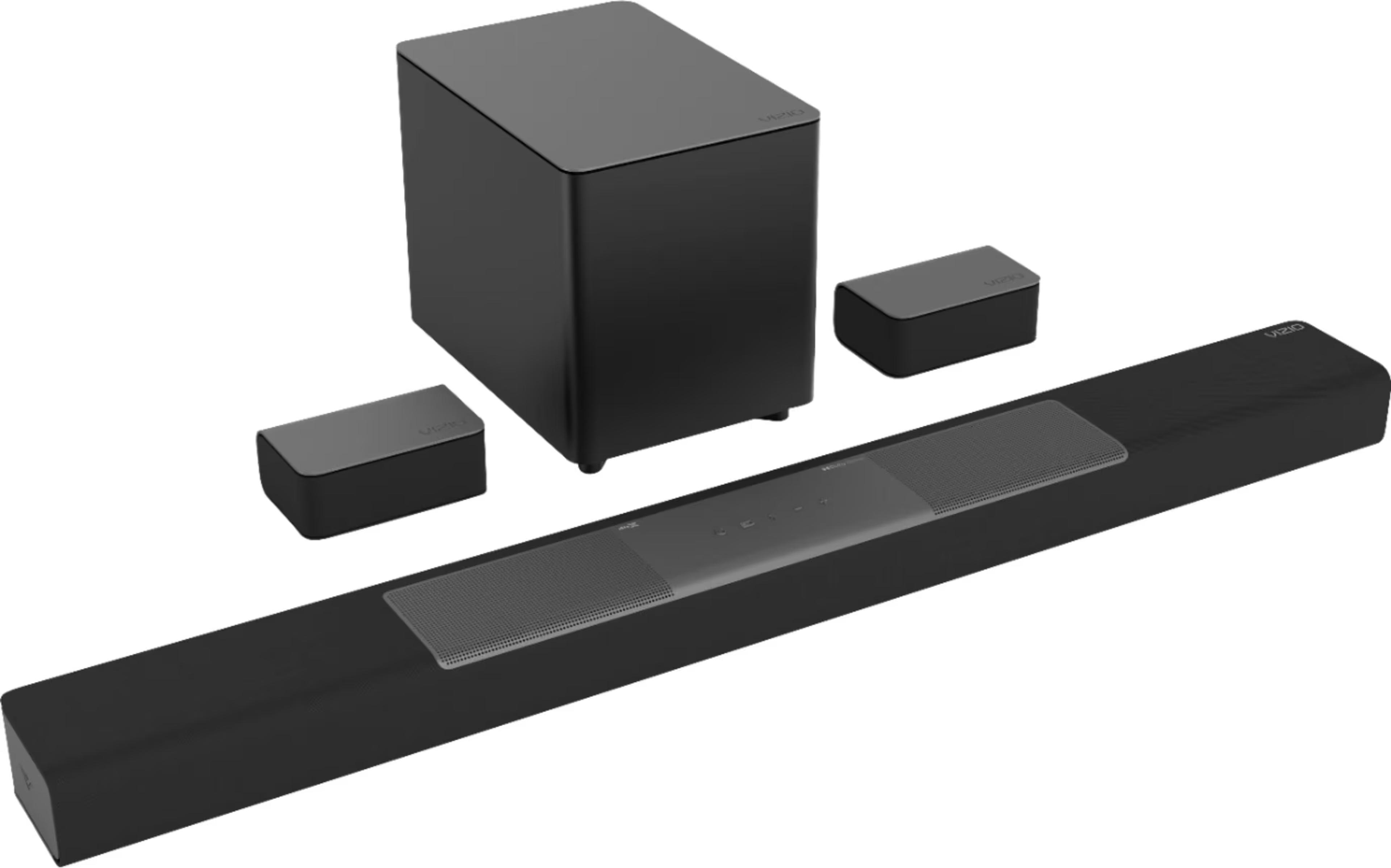 VIZIO 5.1.2-Channel M-Series Premium Sound Bar with Wireless Subwoofer, Dolby Atmos and DTS:X Dark Charcoal M512a-H6 - Best Buy