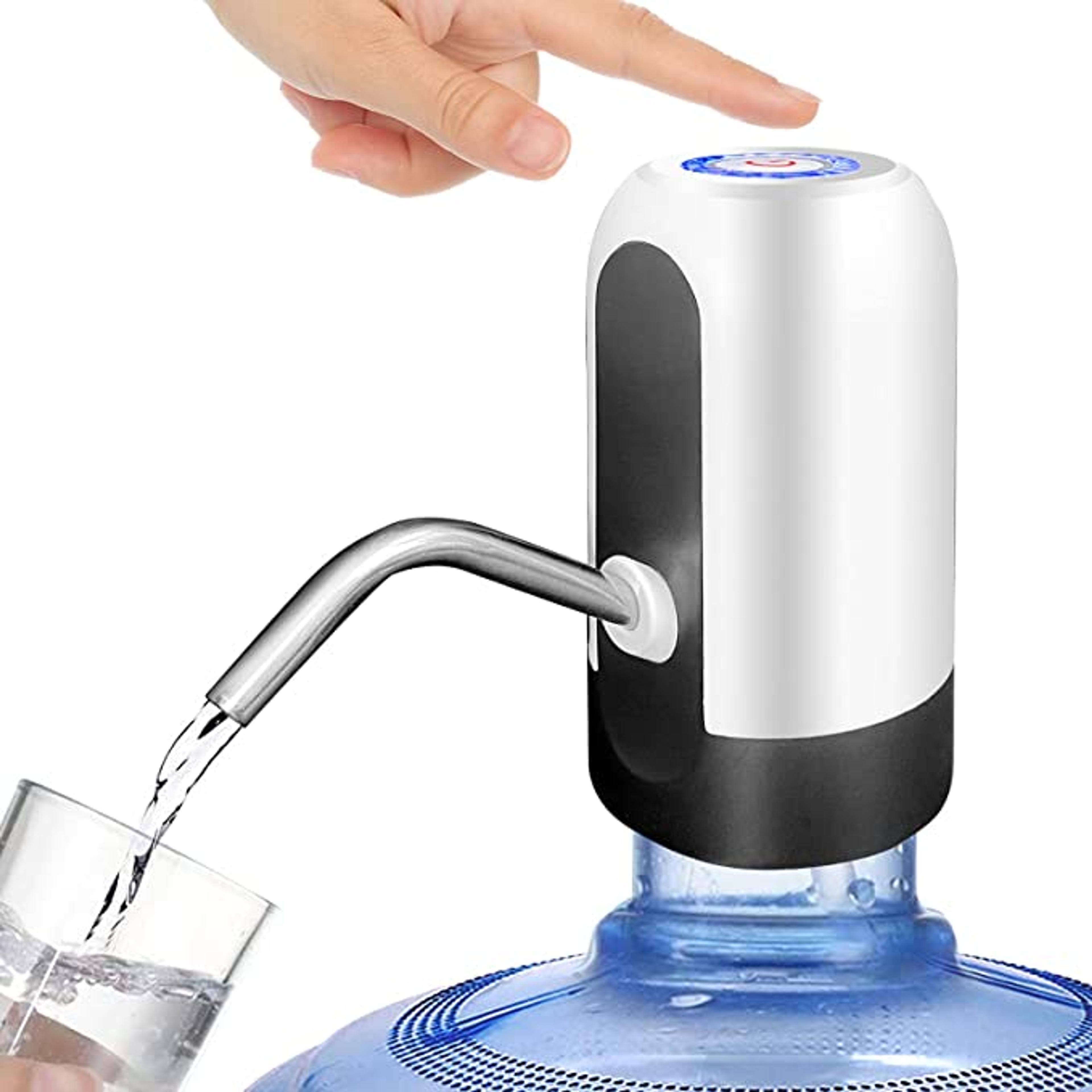 SKY-TOUCH 5 Gallon Water Bottle Pump, USB Charging Portable Electric Water Pump for for for 2-5 Gallon Jugs USB Charging Portable Water Dispenser for Office, Home, Camping, Kitchen and etc. White: Buy Online at Best Price in UAE - Amazon.ae