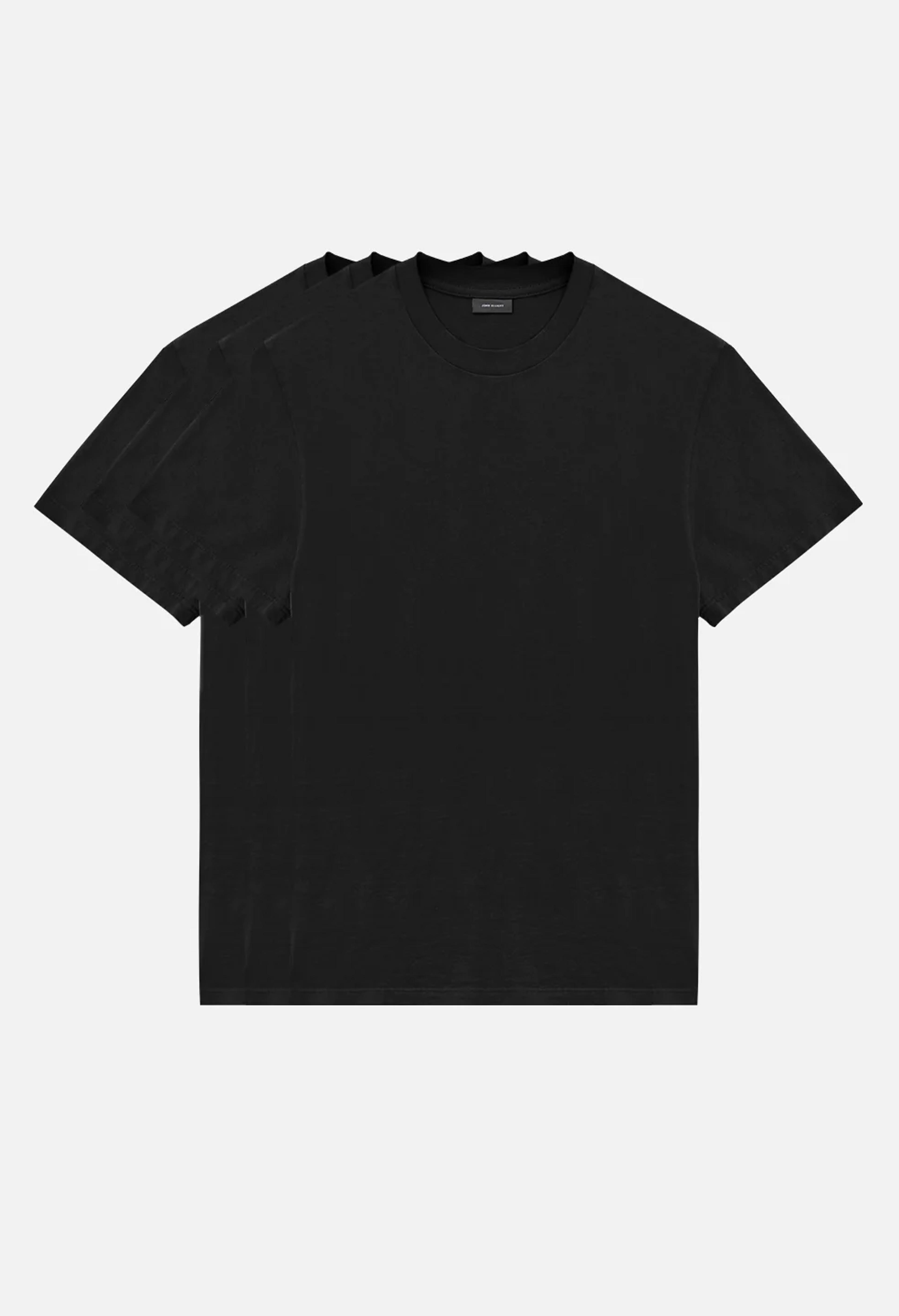 Foundation 3 Pack Tees / Black