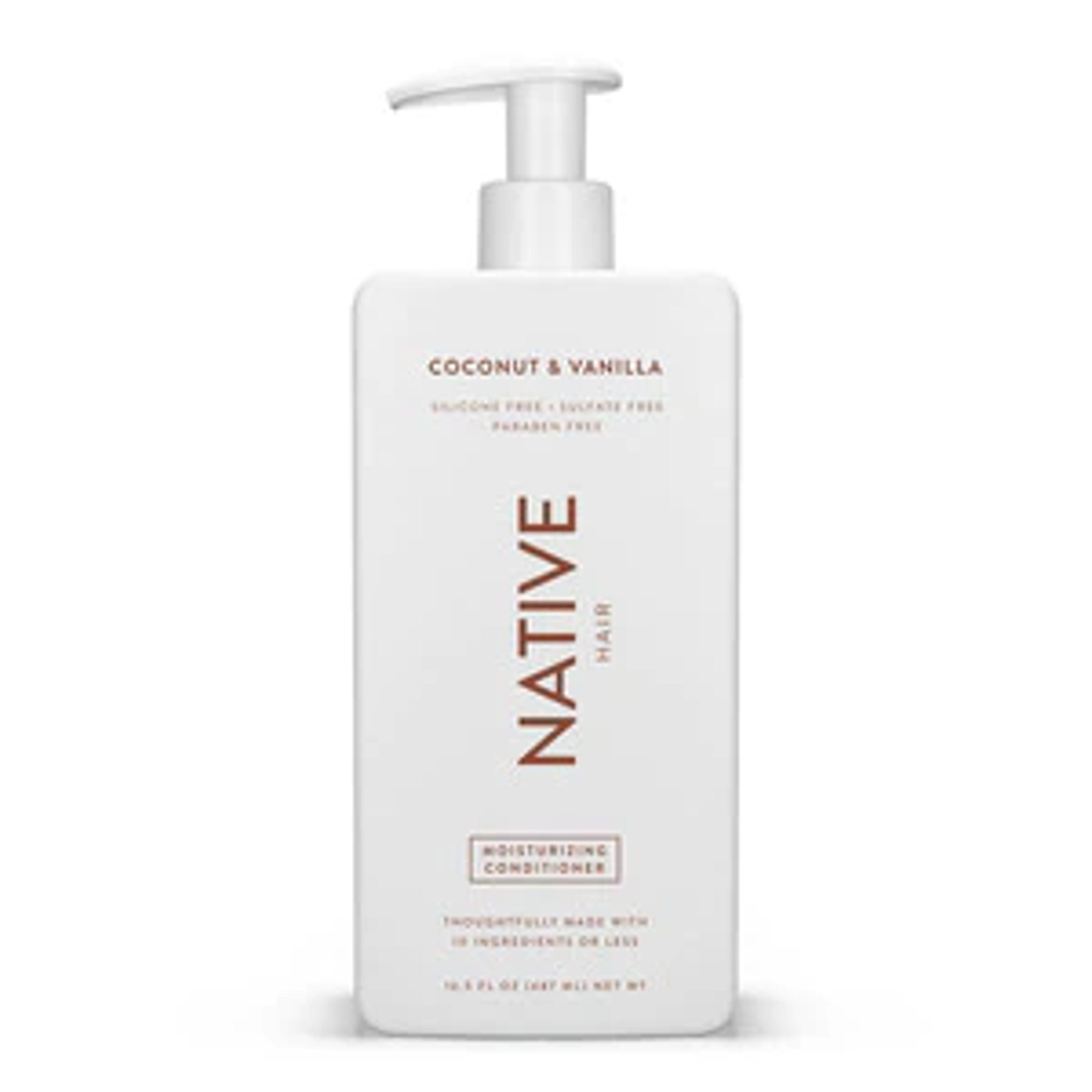 Native Coconut & Vanilla Moisturizing Conditioner, 16.5 OZ