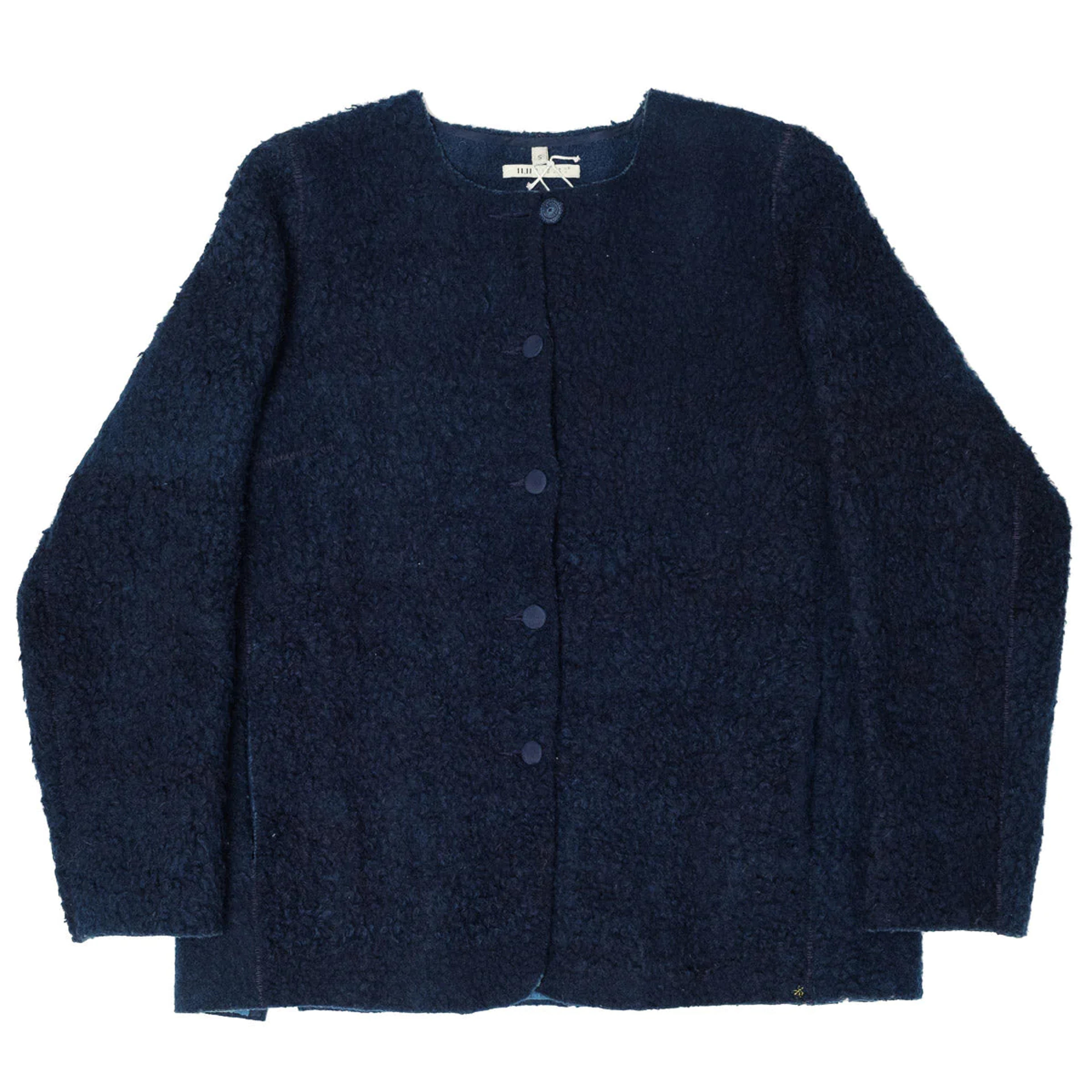 Hand Made High Altitude Wool Spuruk Jacket in Indigo – Vestis