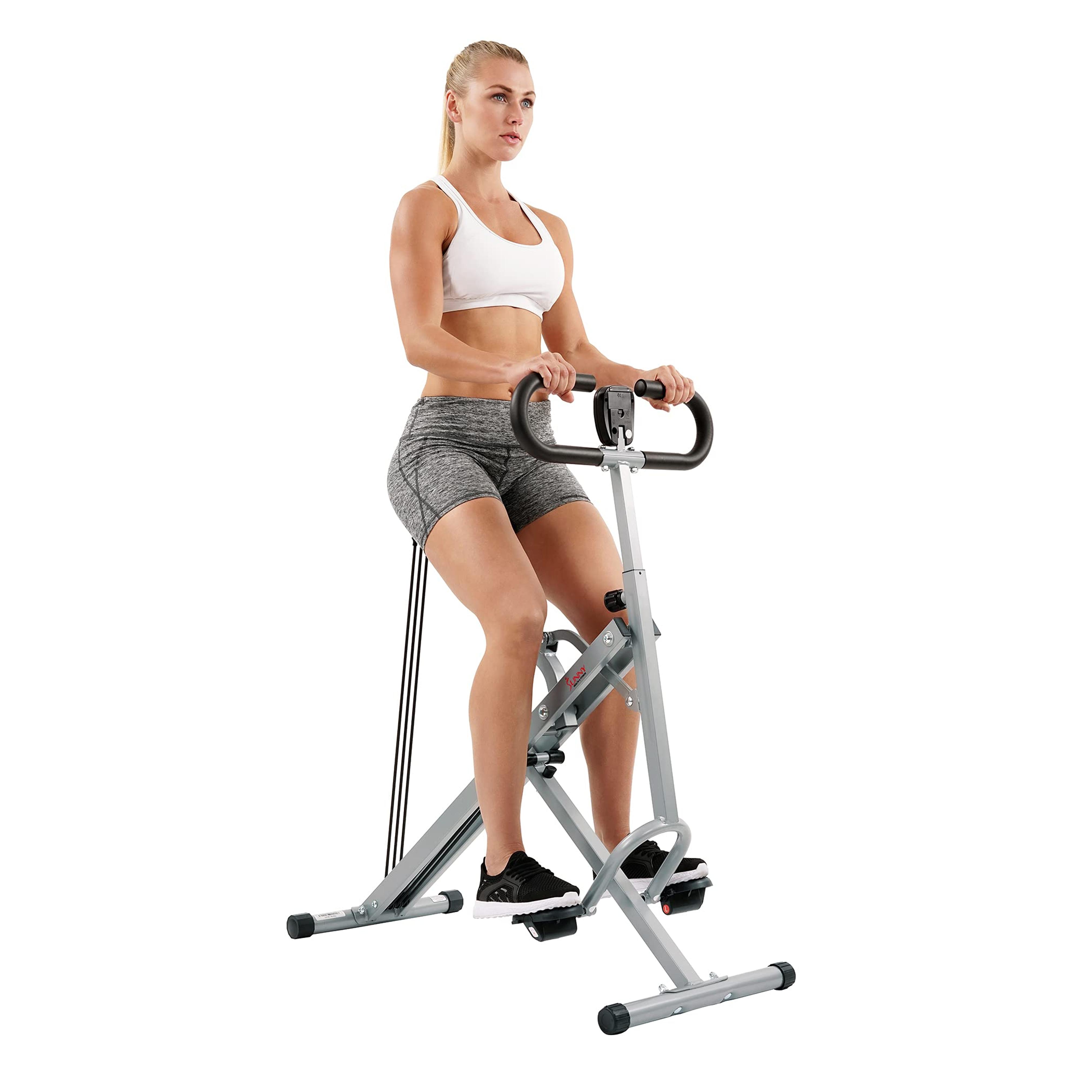 Amazon.com: Sunny Health & Fitness Squat Assist Row-N-Ride™ Trainer for Glutes Workout with Online Training Video : Everything Else