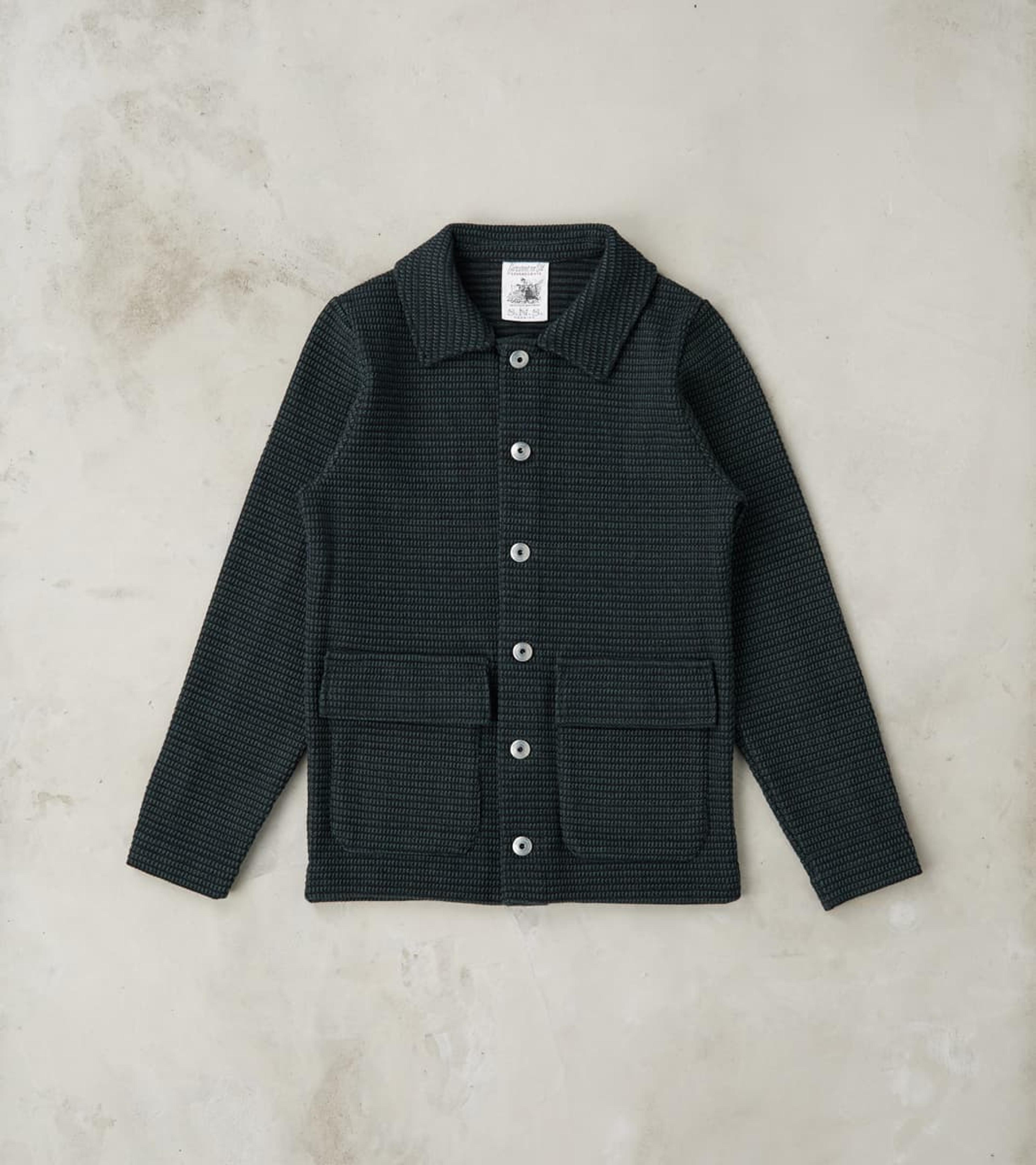 S.N.S. Herning Radial Jacket - Midnight Green Melange – Division Road, Inc.