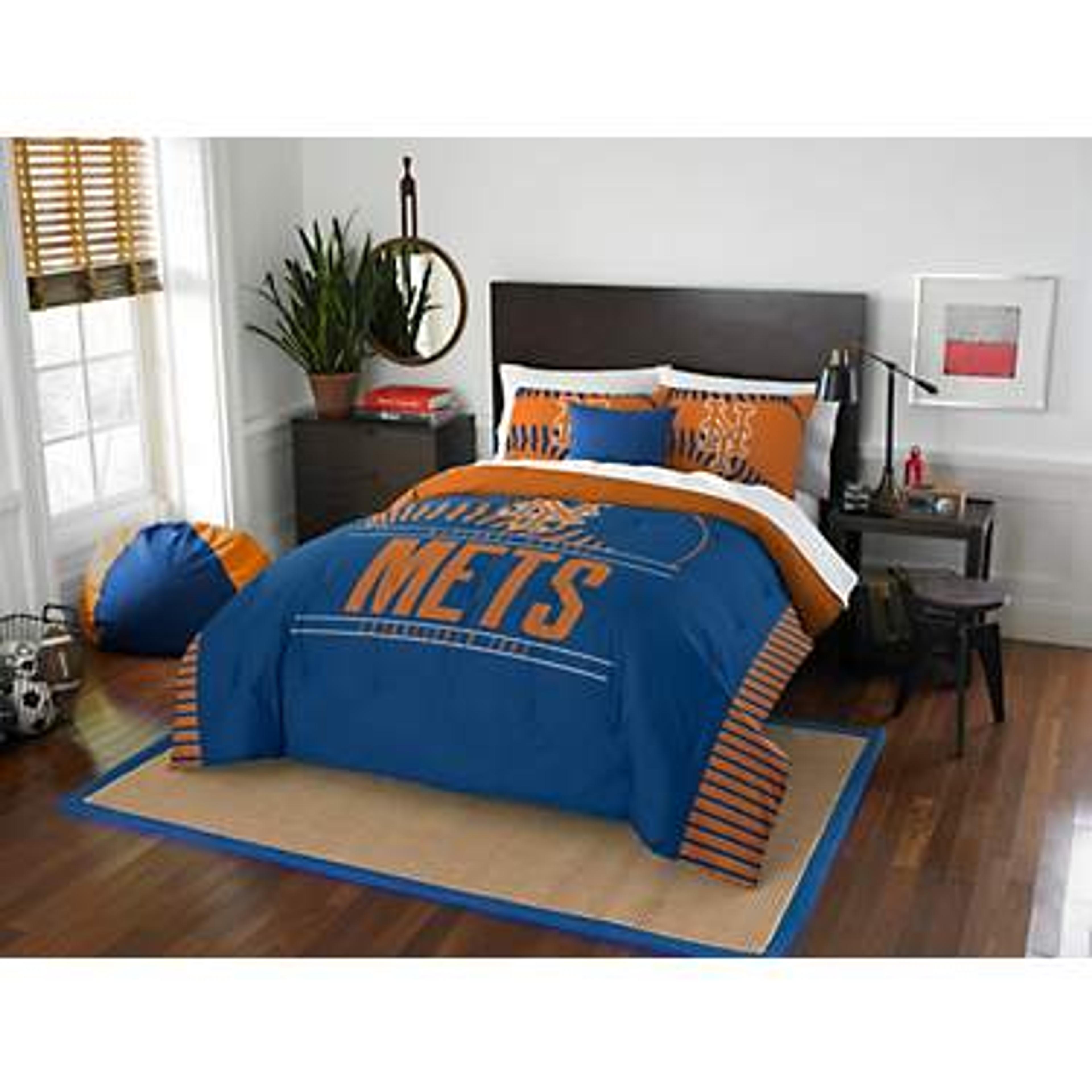 The Northwest Company New York Mets 3-Piece Grandslam Full/Queen Bedding Set