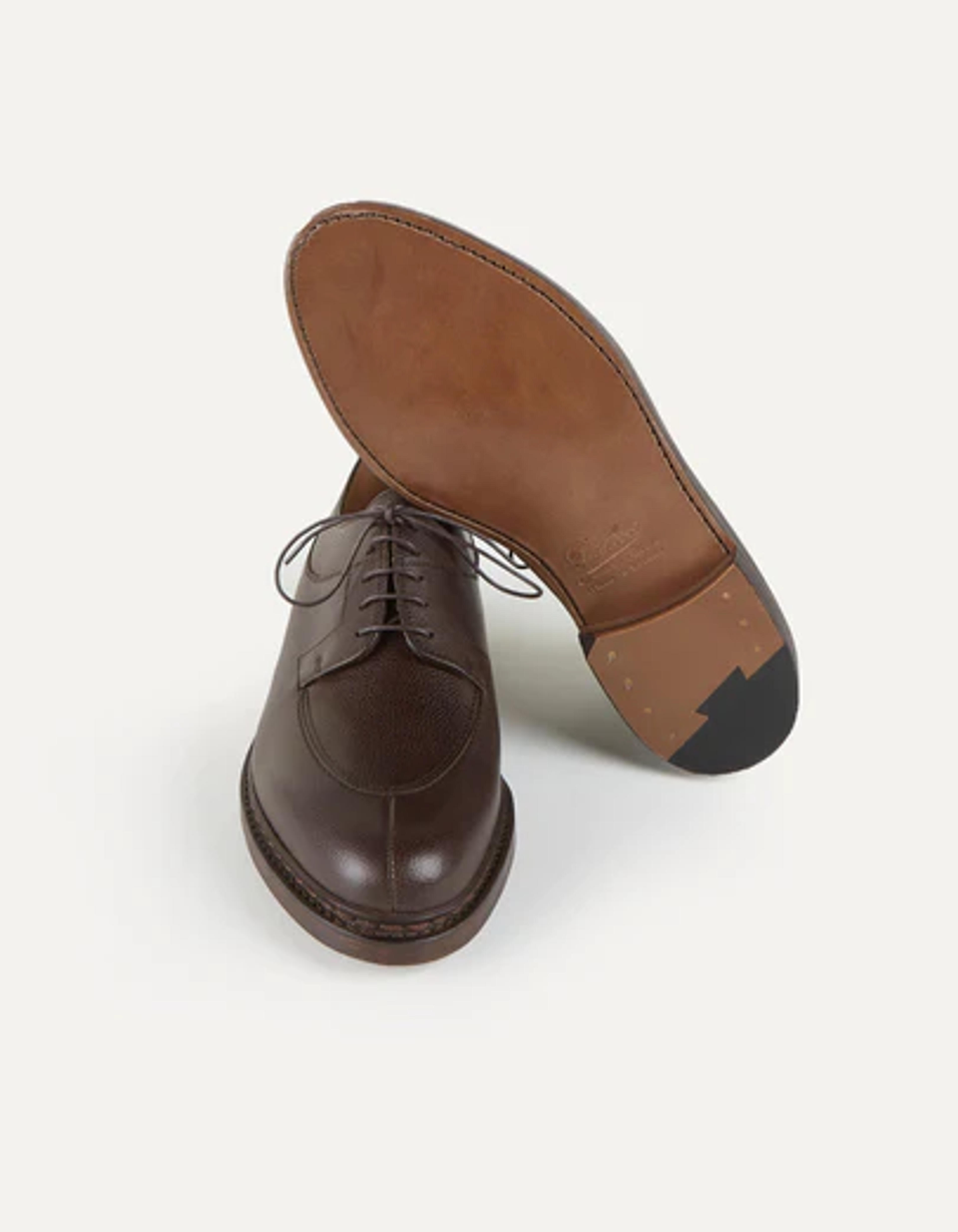 Paraboot Avignon Mocha Grain Leather Derby Shoe – Drakes