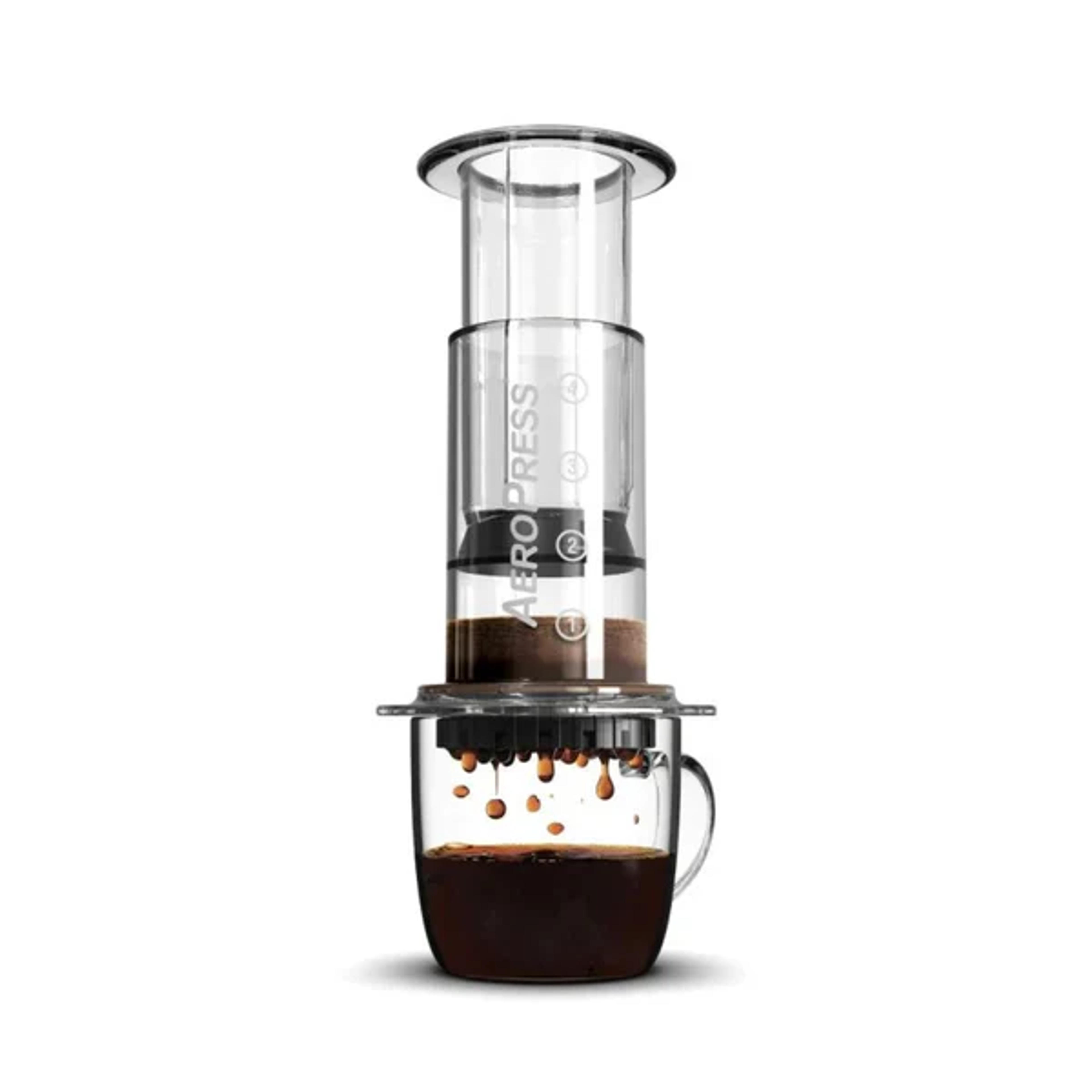 AeroPress Coffee Maker - Clear · Seattle Coffee Gear