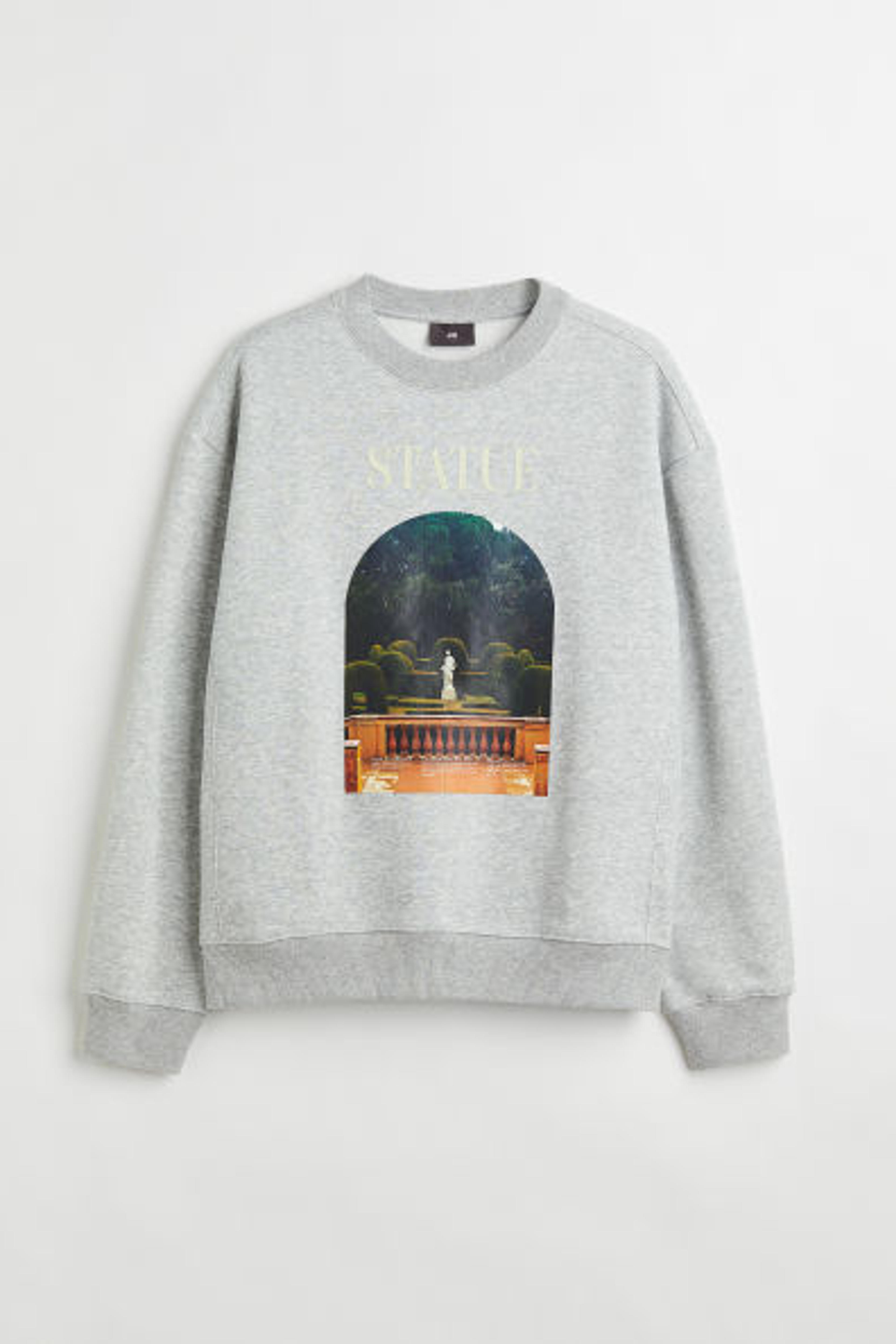 Sweatshirt - Light grey/Statue - Men | H&M CA