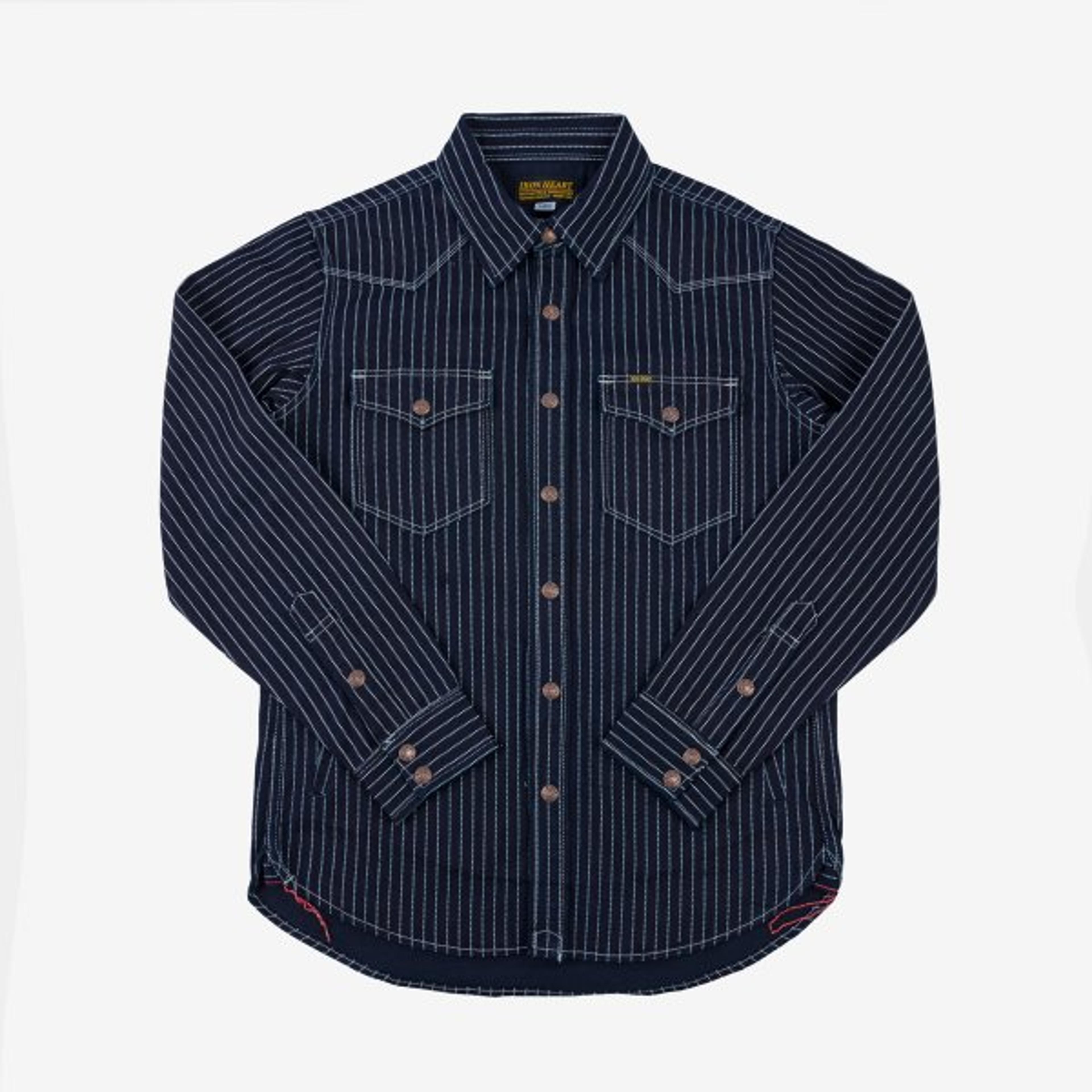 Iron Heart 12oz Wabash CPO Shirt - Indigo