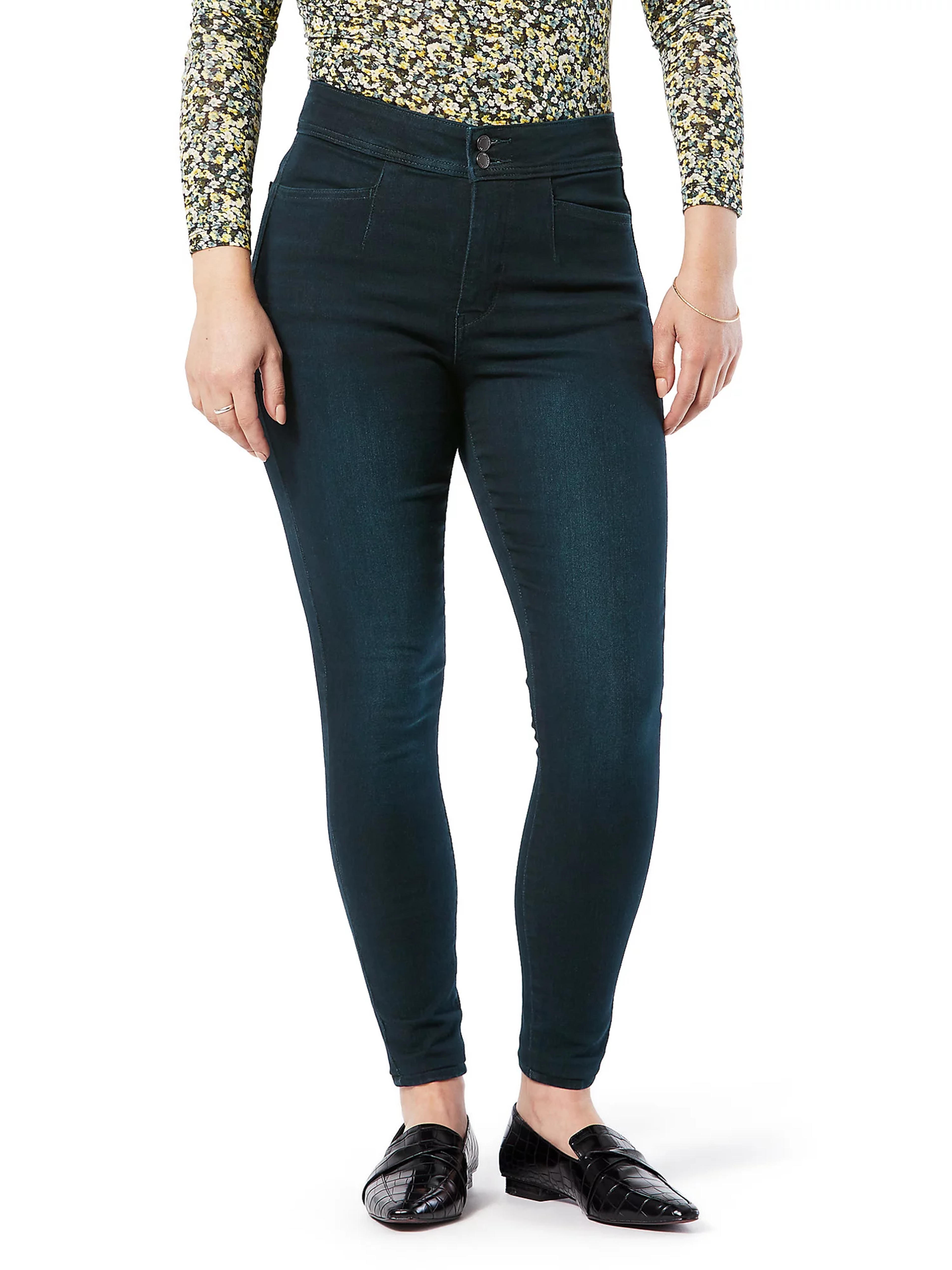 Signature by Levi Strauss & Co. Women's Simply Stretch Shaping High Rise Super Skinny Jeans