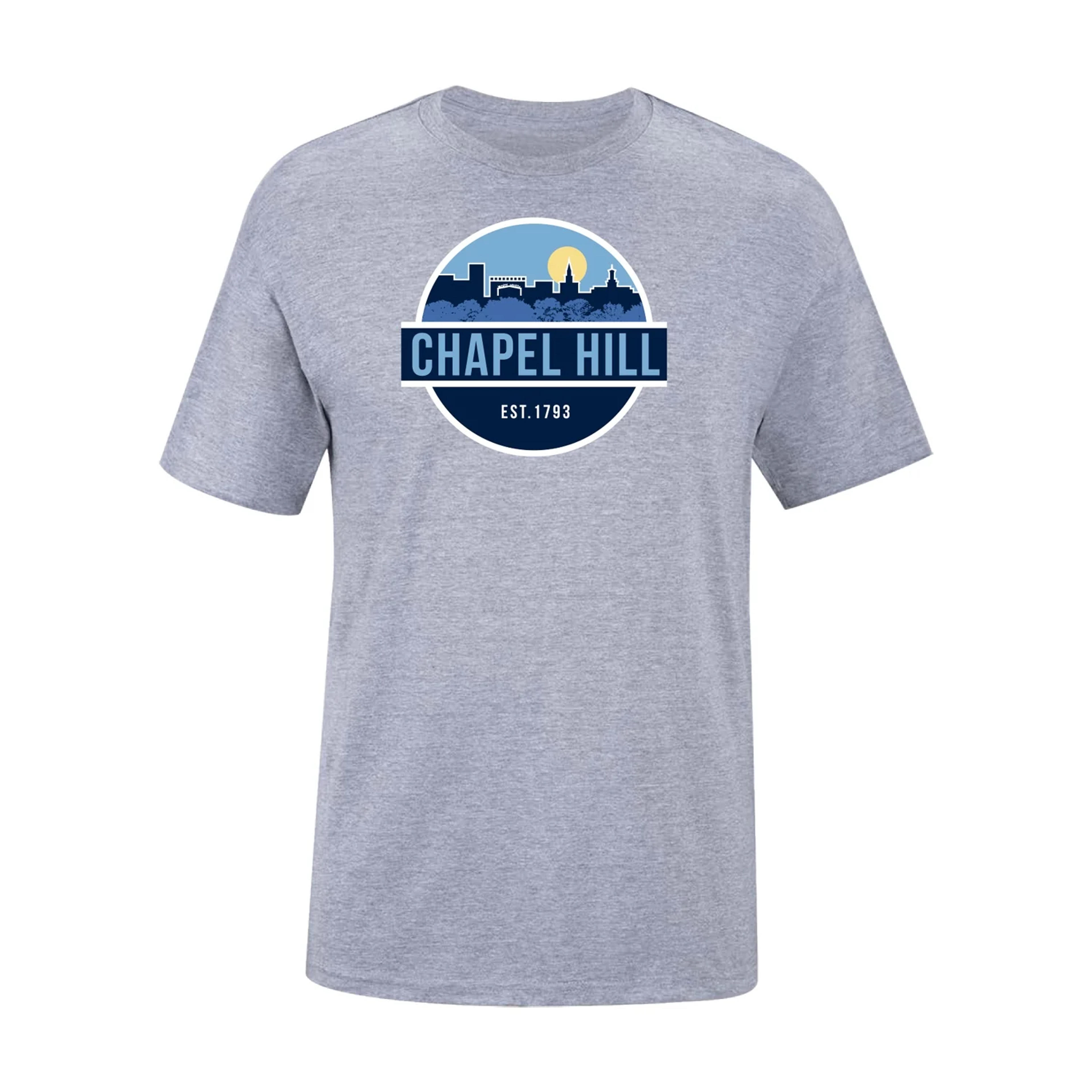 Franklin Street Chapel Hill T-Shirt Scenic Circle