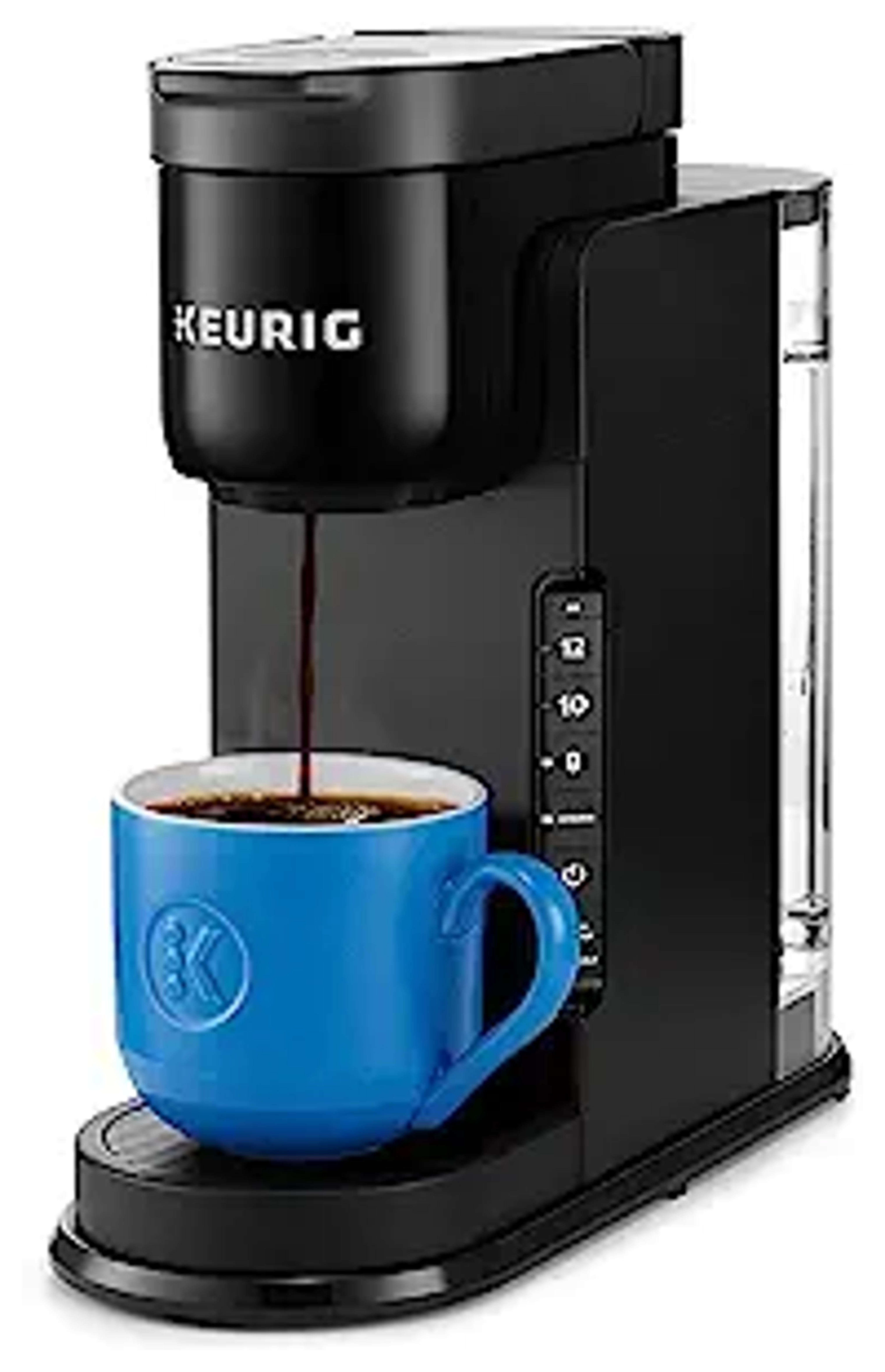 Amazon.com: Keurig K-Express Coffee Maker, Single Serve K-Cup Pod Coffee Brewer, Black, 12.8” L x 5.1” W x 12.6” H: Home & Kitchen
