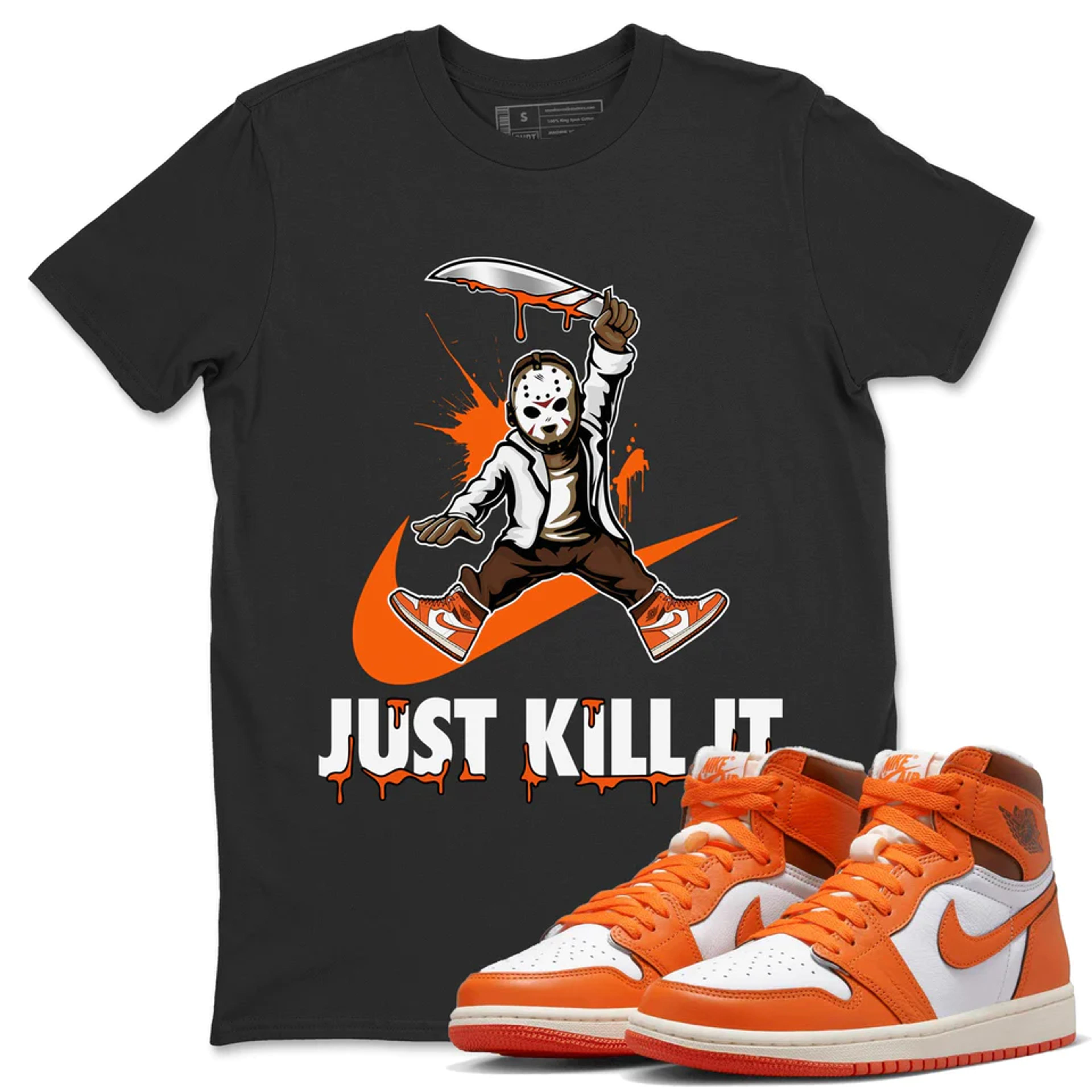 Air Jordan 1 Starfish Sneaker Match Shirts And Accessories Outfits | Just Kill It T-shirt | Sneaker Release Tees